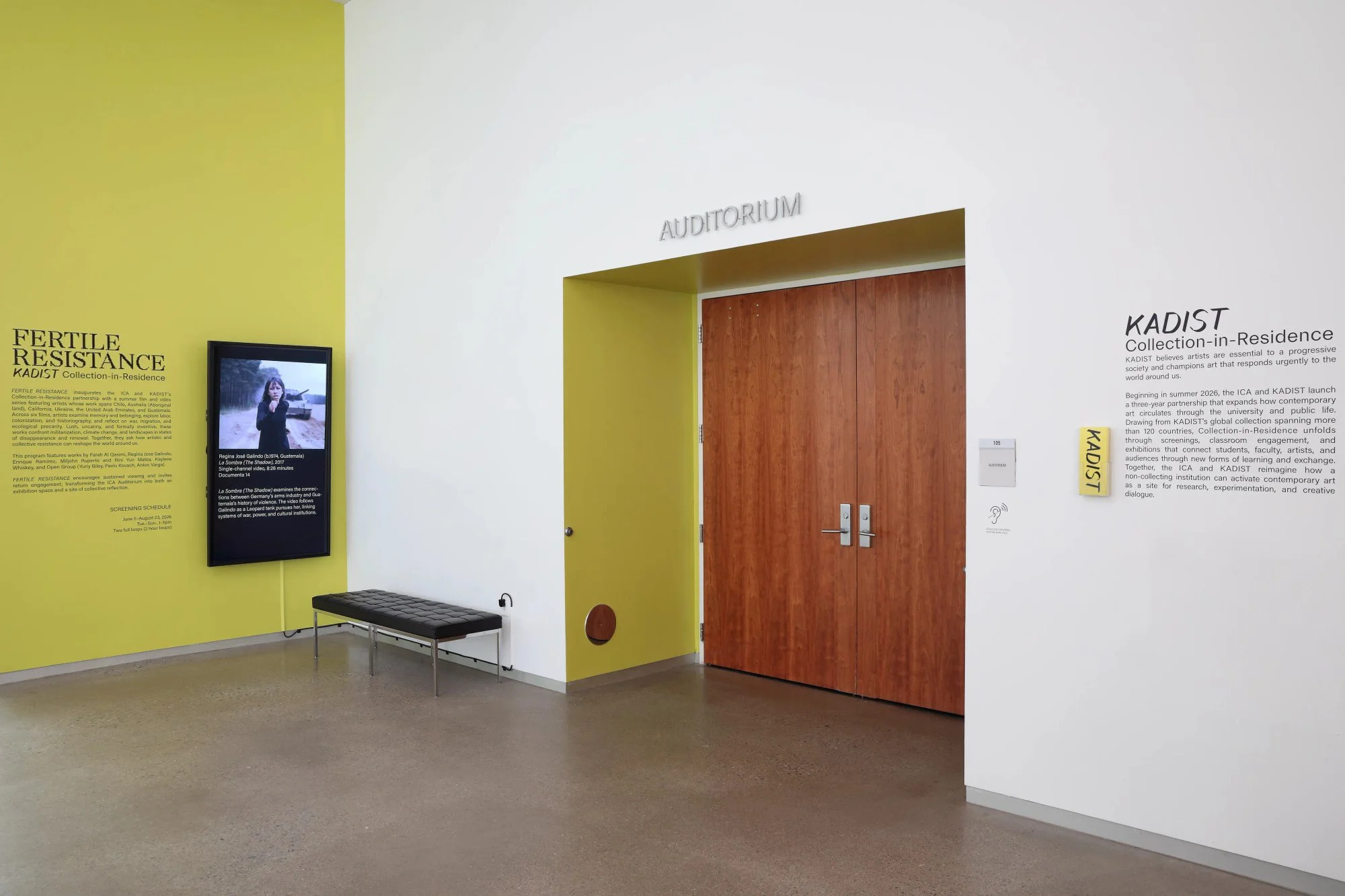 Exhibition identity for FERTILE RESISTANCE: Collection-in-Residence