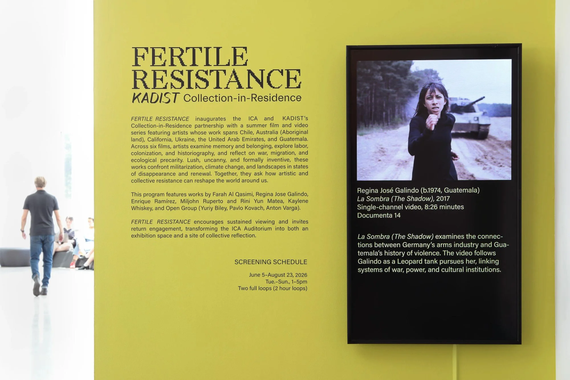Exhibition identity for FERTILE RESISTANCE: Collection-in-Residence