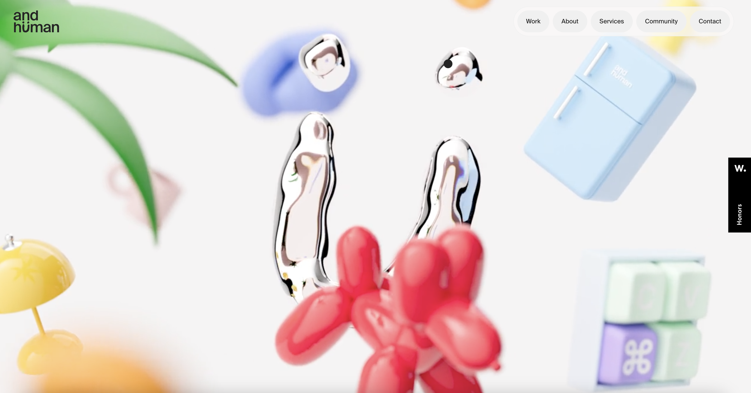 playful, 3d shapes bring texture to the screen and are a big 2026 design trend