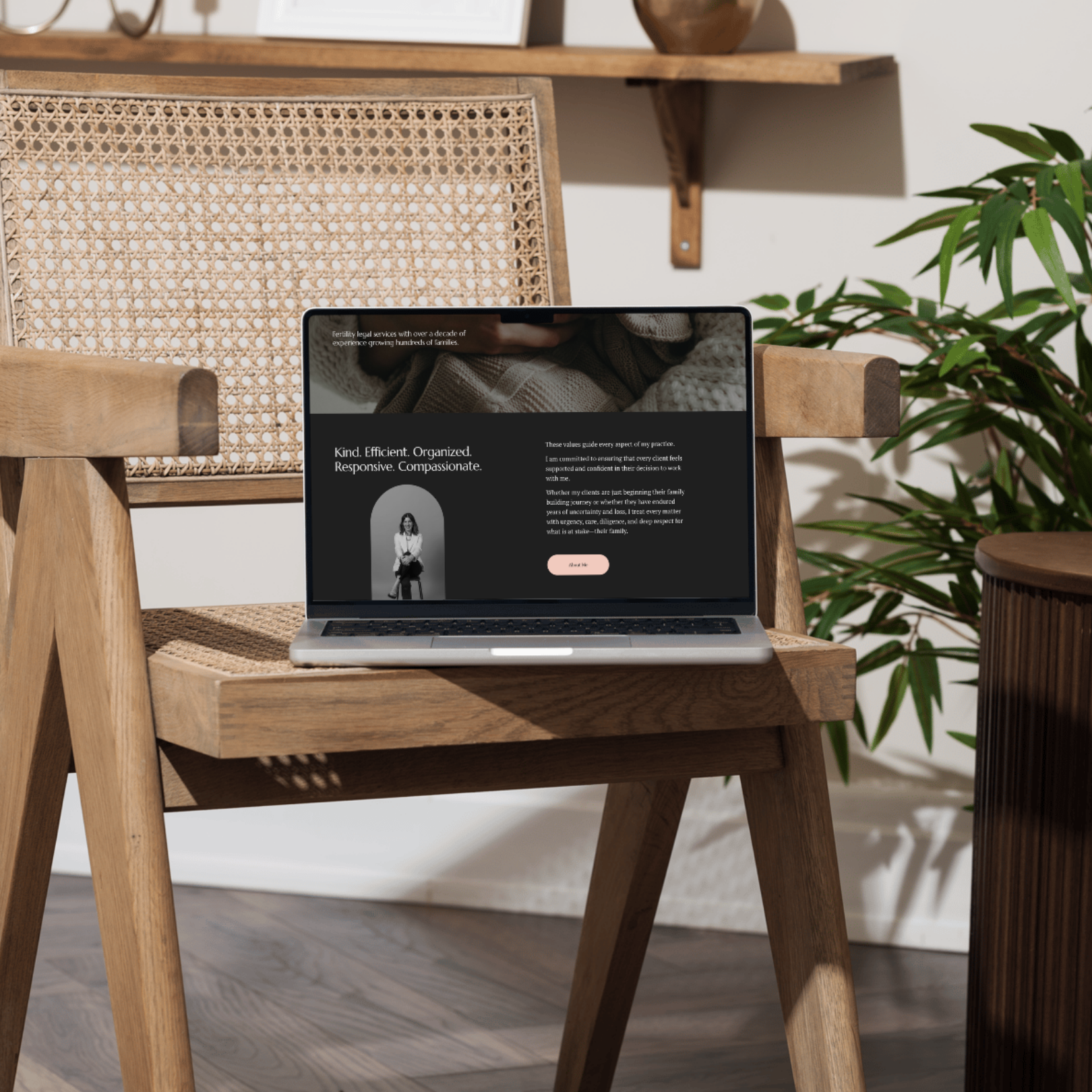 squarespace website for professional services firm