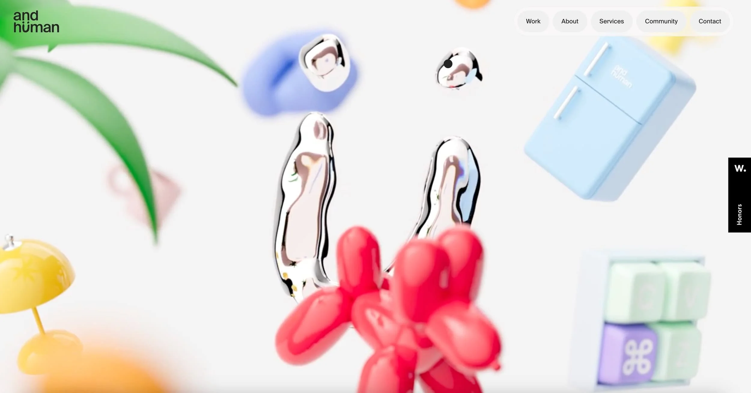 playful, 3d shapes bring texture to the screen and are a big 2026 design trend
