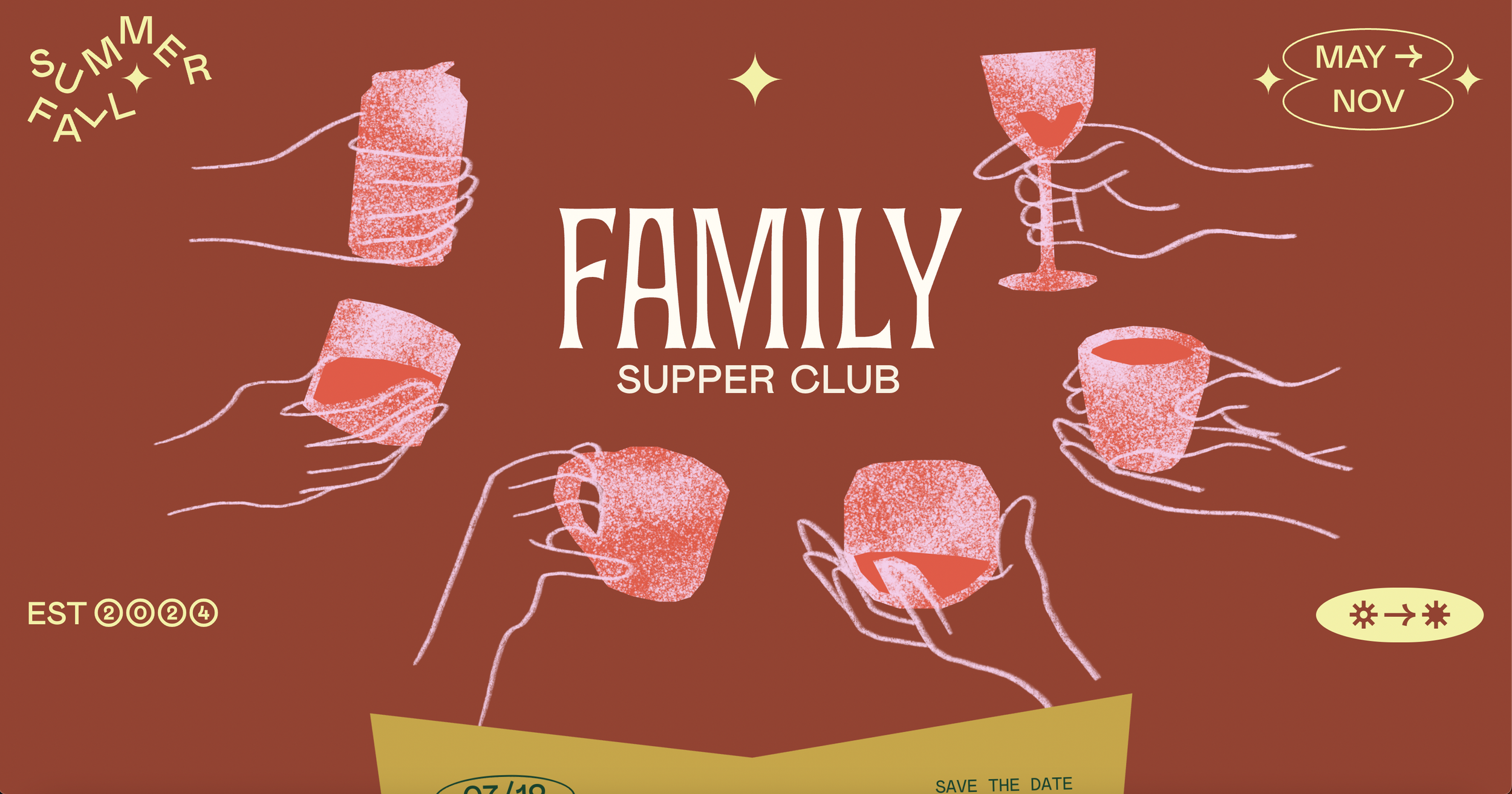 2026 web design trend vintage illustration and imperfect doodles