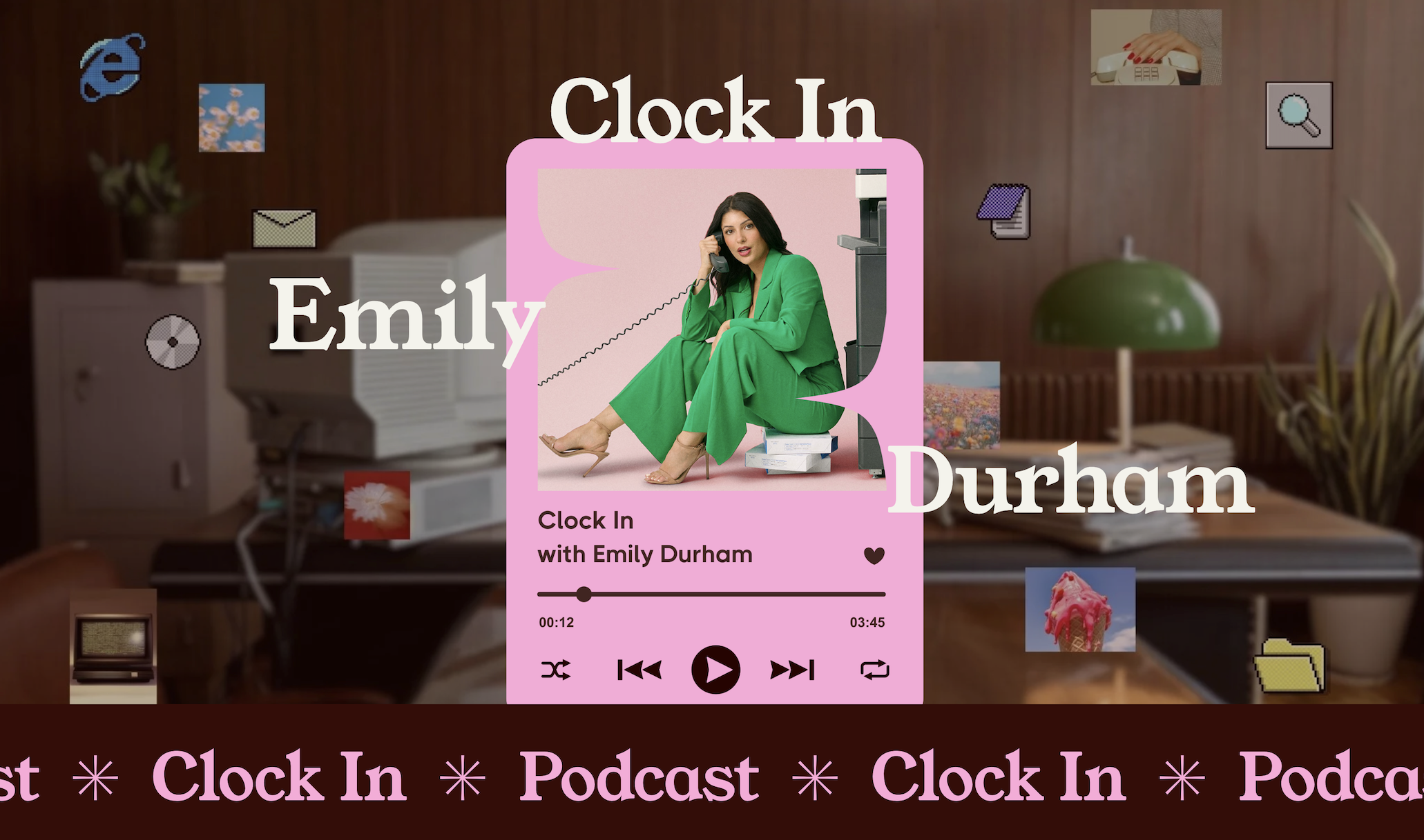 retro y2k squarespace web design