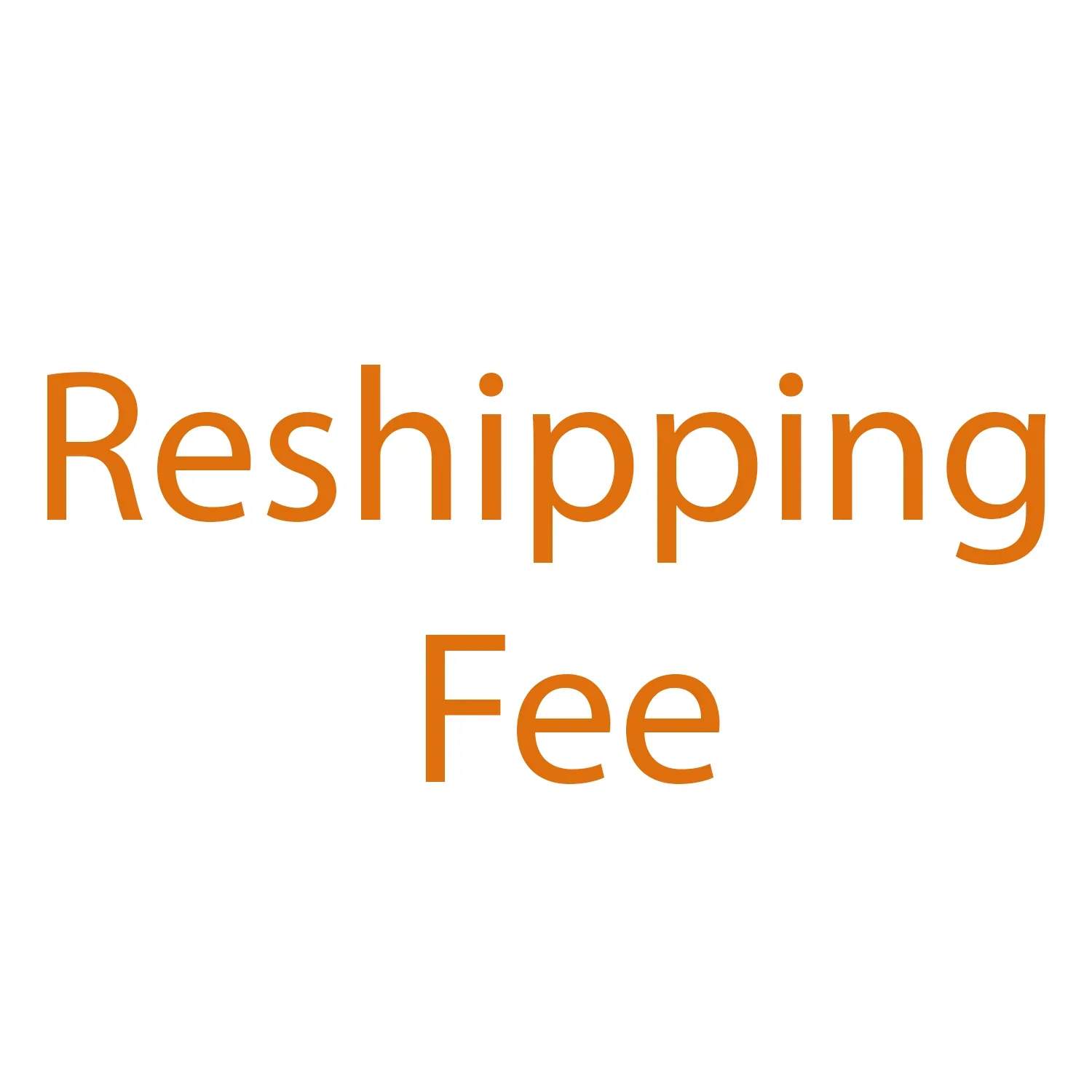 Reshipping (address error)