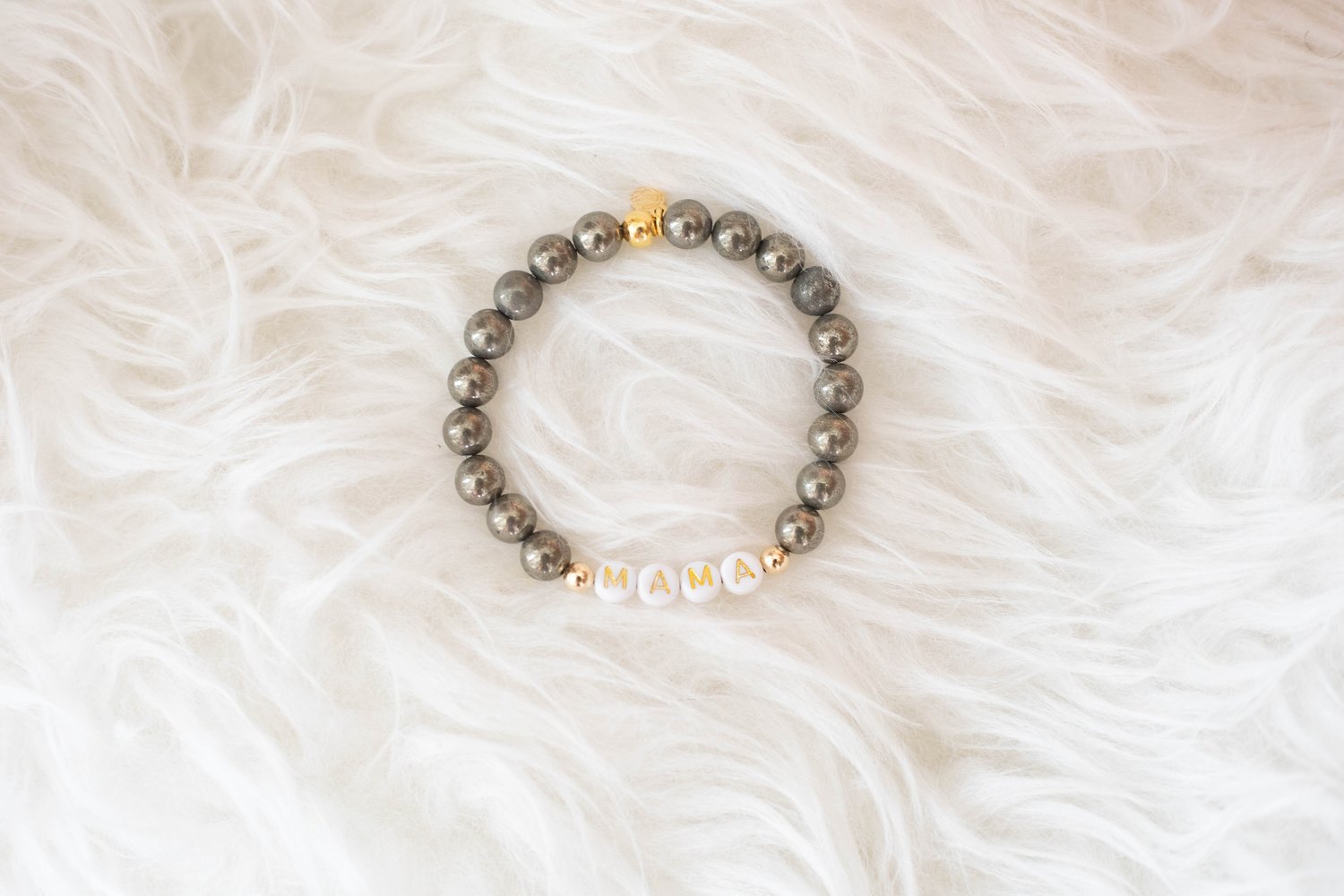 Bracelet Beaded Crystal Custom Word – Mod Miss Jewelry
