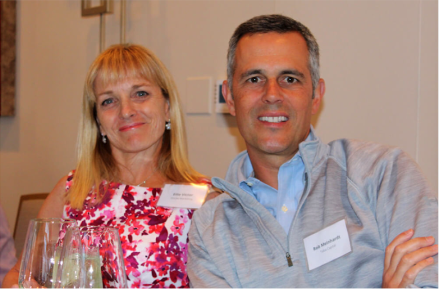 When Rob was a consultant at R.B. Webber, one of his clients was ZOOMed. When Rob started KACE, one of his board members, Pete Solvik recommended us. Since then, Rob has been one of our most loyal ZOOMers. Here he is smiling for the camera with Elli…