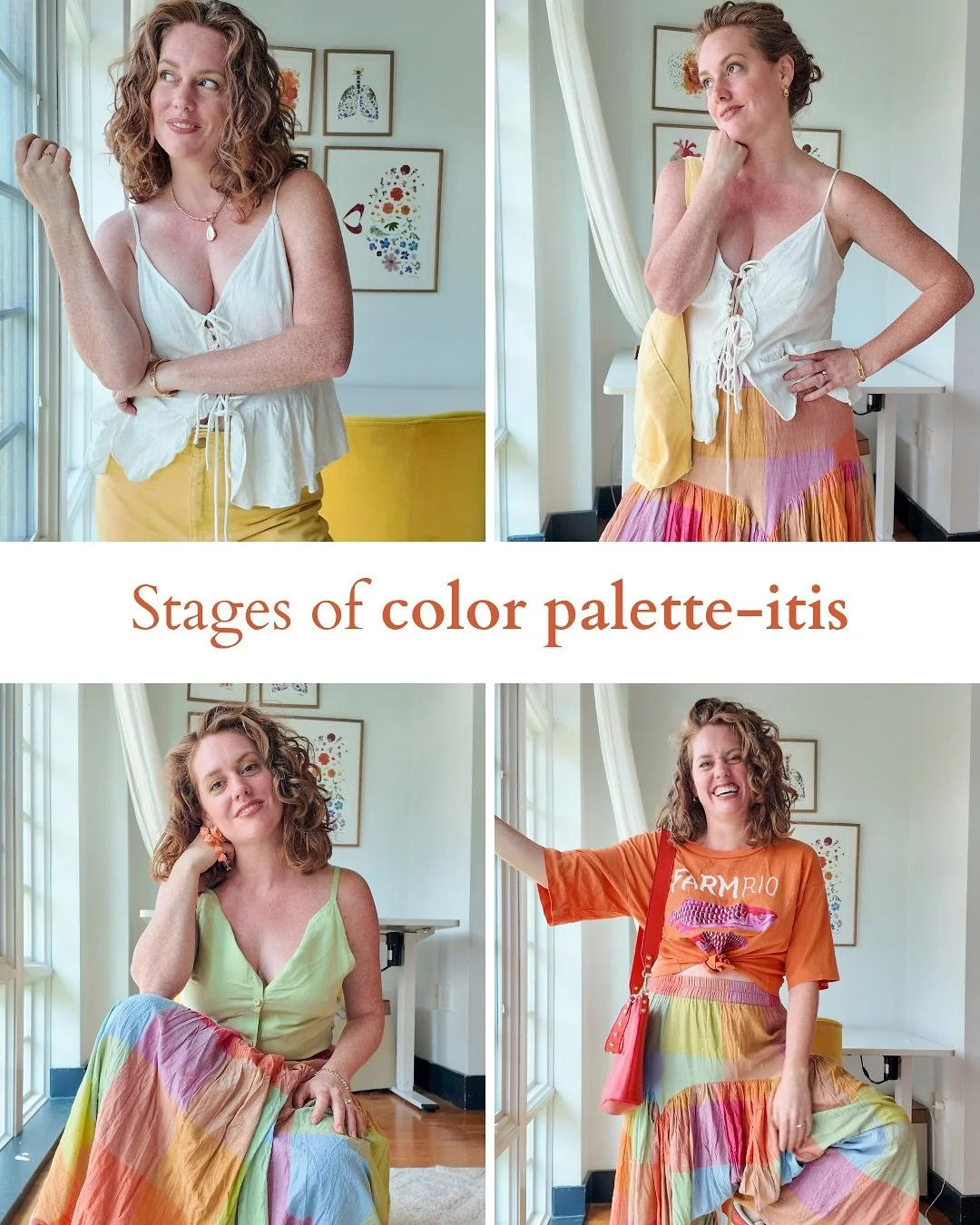 Which stage are you in? 🎨🤡

Let us enable you with links to your best colors at every stage. 👇

Comment LIST for weekly emails with links &amp; tips for your color season 🌈

You can join our club of our over 28,000 color-obsessed friends that sub