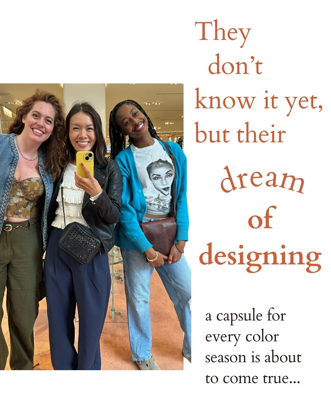 Comment DREAM to shop the drop 🙌

Designing a collection for every color season, that&rsquo;s effortlessly wearable, in collaboration with a brand that empowers survivors of trafficking has been THE DREAM. 

Thank you for cheering us on and being gi