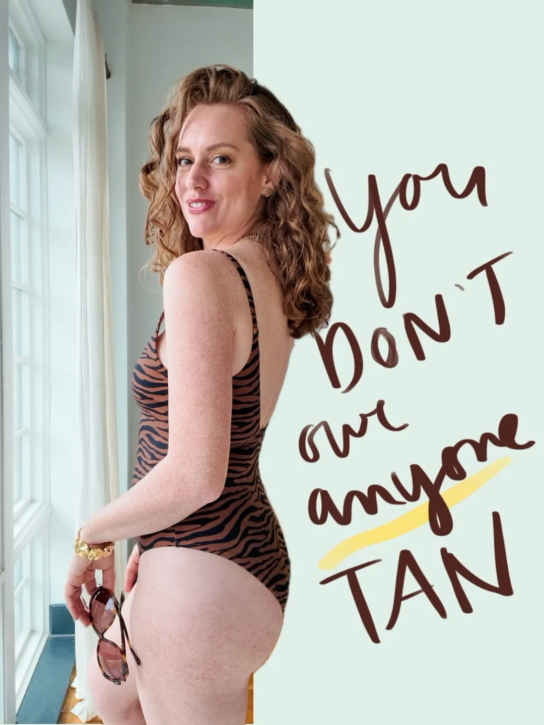 Solidarity to the pale girls tired of burning, spraying, or stressing over &ldquo;getting tan&rdquo;

We&rsquo;re over it

If you can&rsquo;t take me at my palest you don&rsquo;t deserve these freckles lol