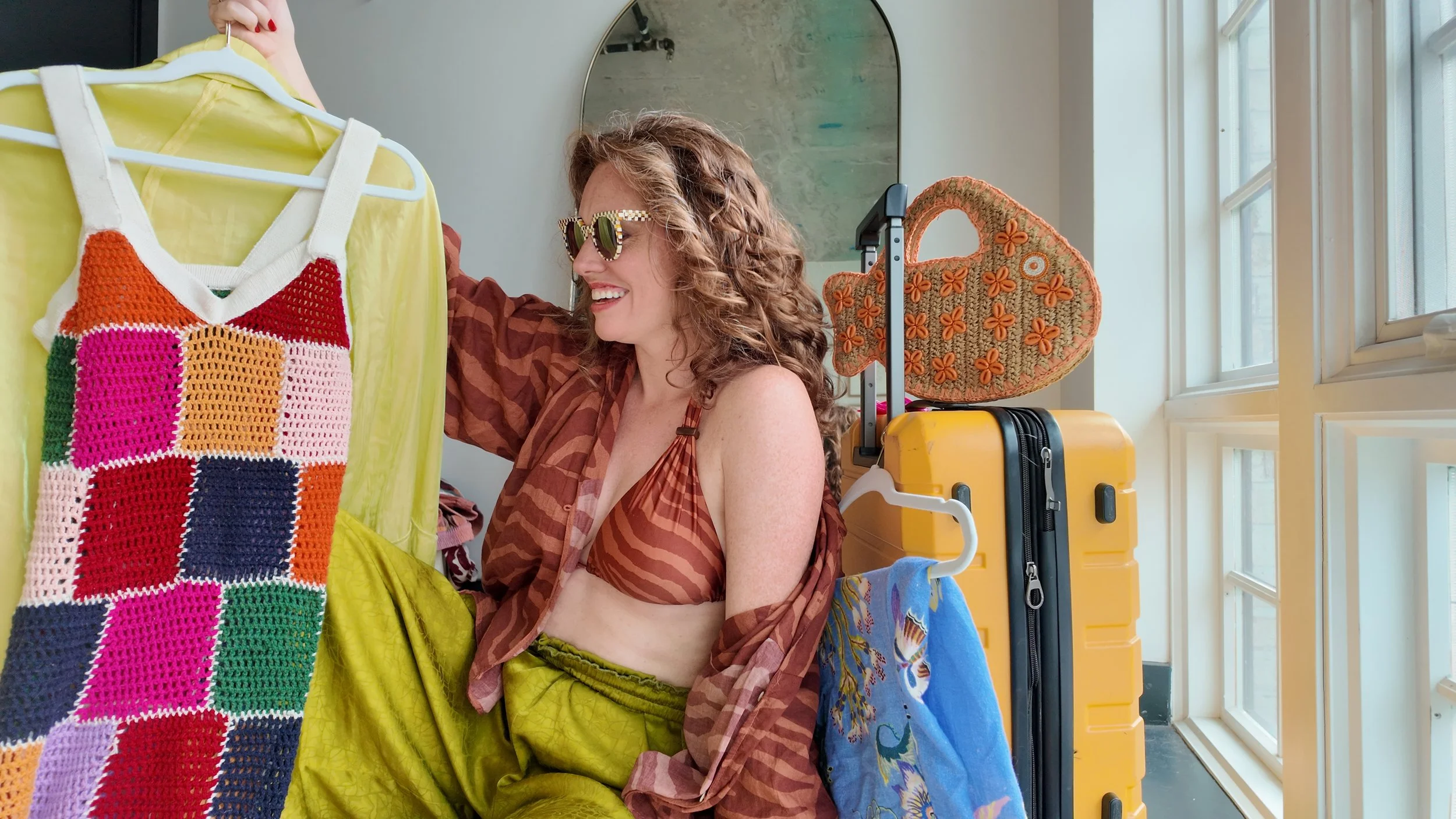 How to Pack for a Summer Vacation as a Color-Loving Maximalist