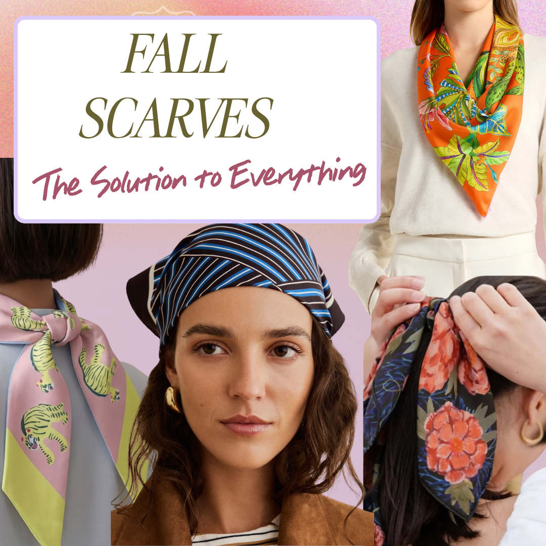 Fall Scarves: the solution to everything