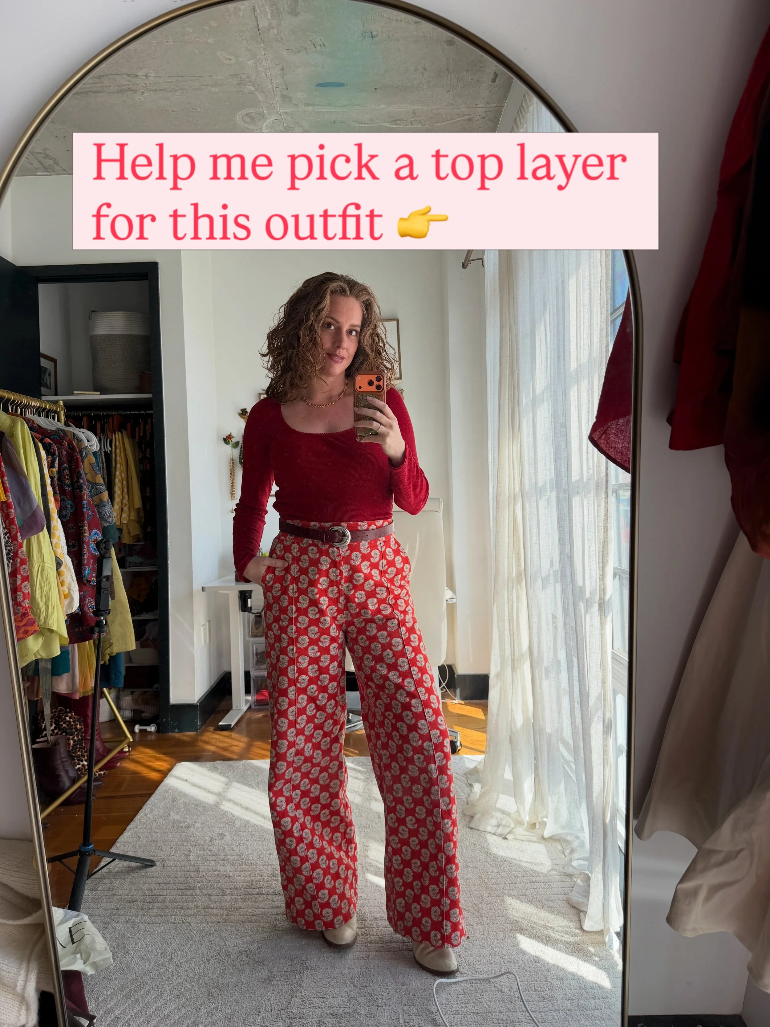 Lucky because I&rsquo;ve had y&rsquo;all in my closet helping me develop my style since 2020. The story people know 😘

I saved some of my past try-ons in my &ldquo;play&rdquo; highlight if you wanna save and peek later 👀

But for now, what&rsquo;s 