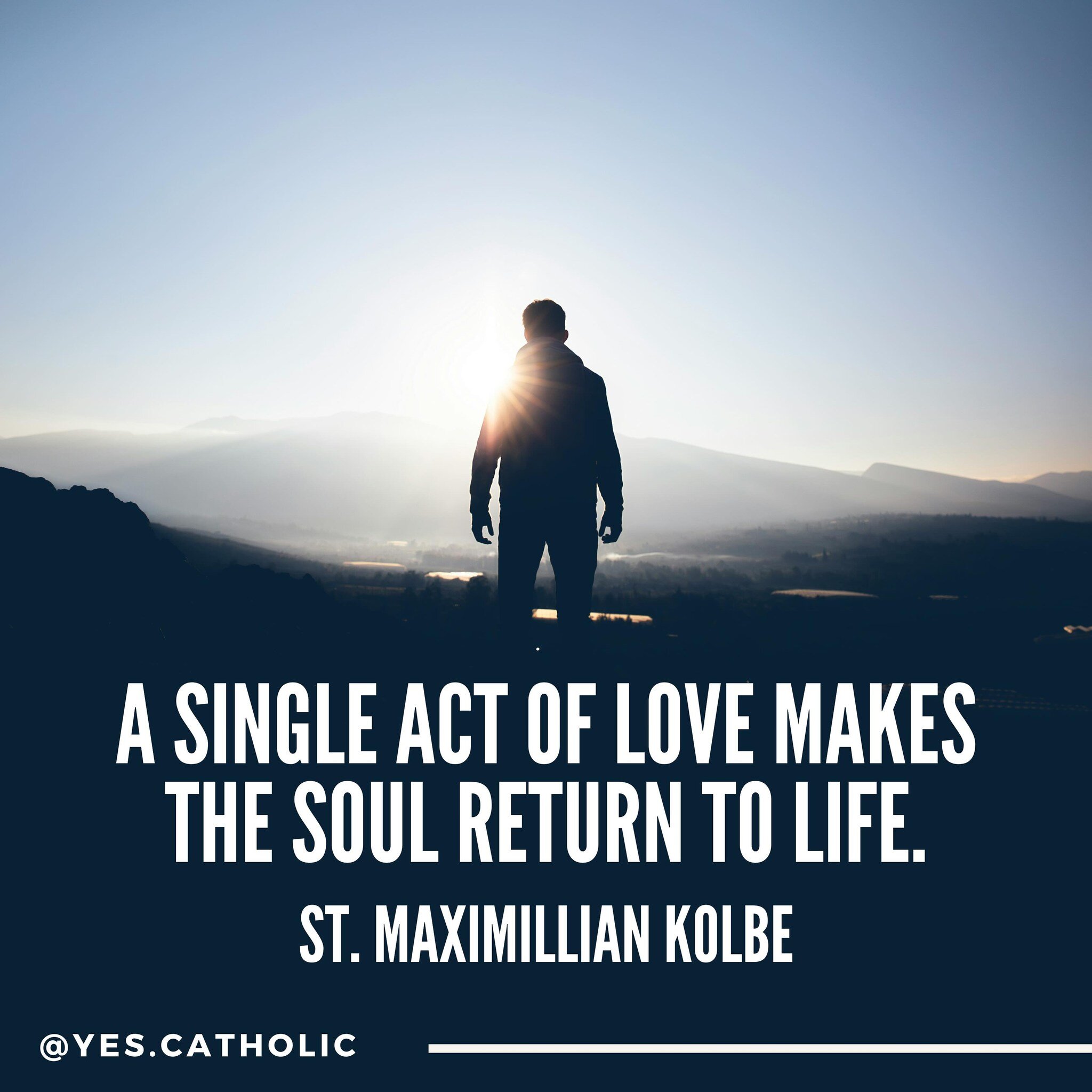 St. Maximillian Kolbe, pray for us!