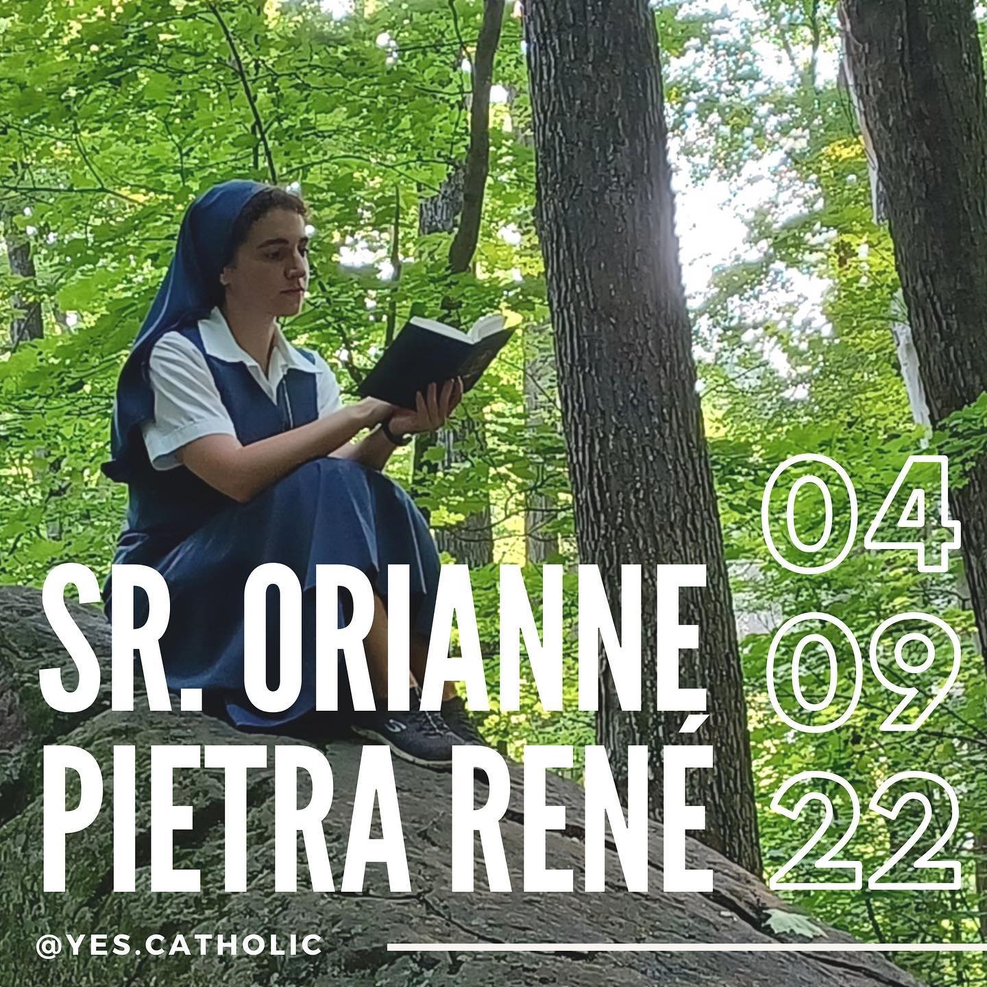 Sister Orianne Pietra Rene — Yes Catholic