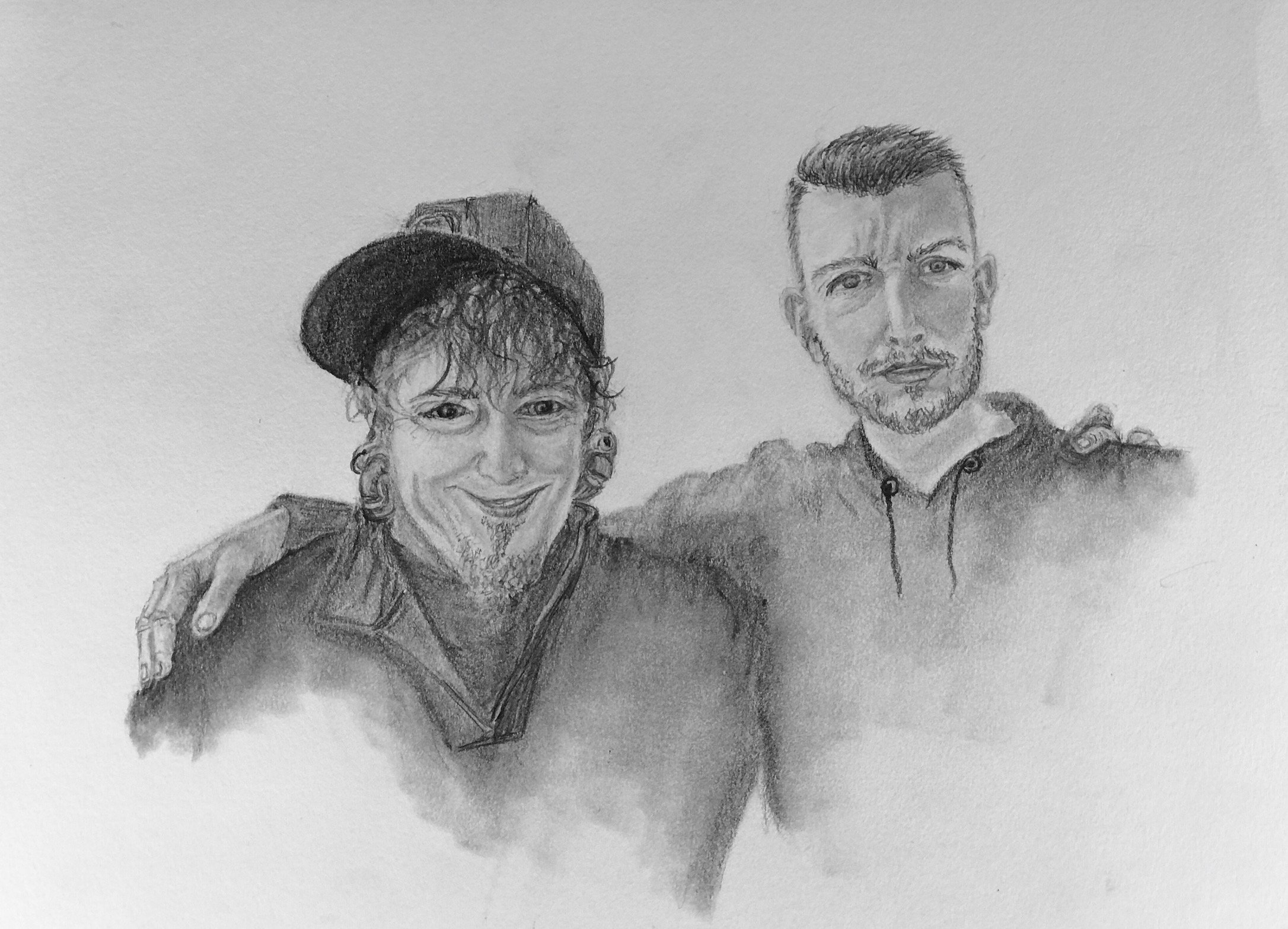 Matt & Nick
(graphite)