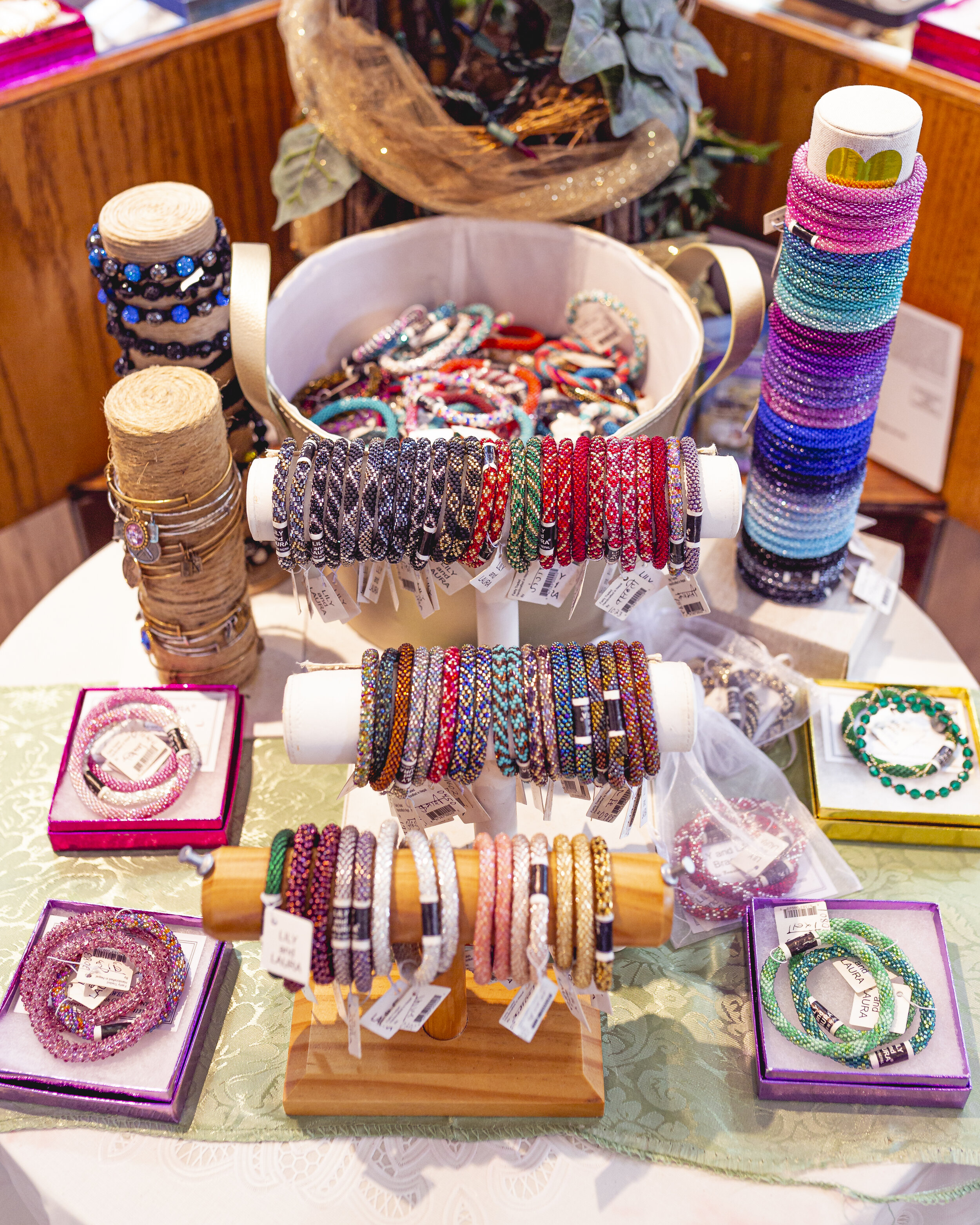 Handmade Crochet Bracelet,grey Nylon Cord,clear Crystals,heart Decoration, bracelet for Woman, Unique Bracelet, Gift for Her - Etsy