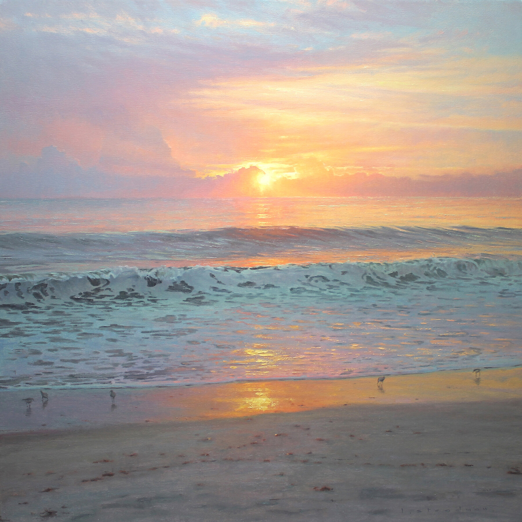 Coastal Rhythms at Sunrise