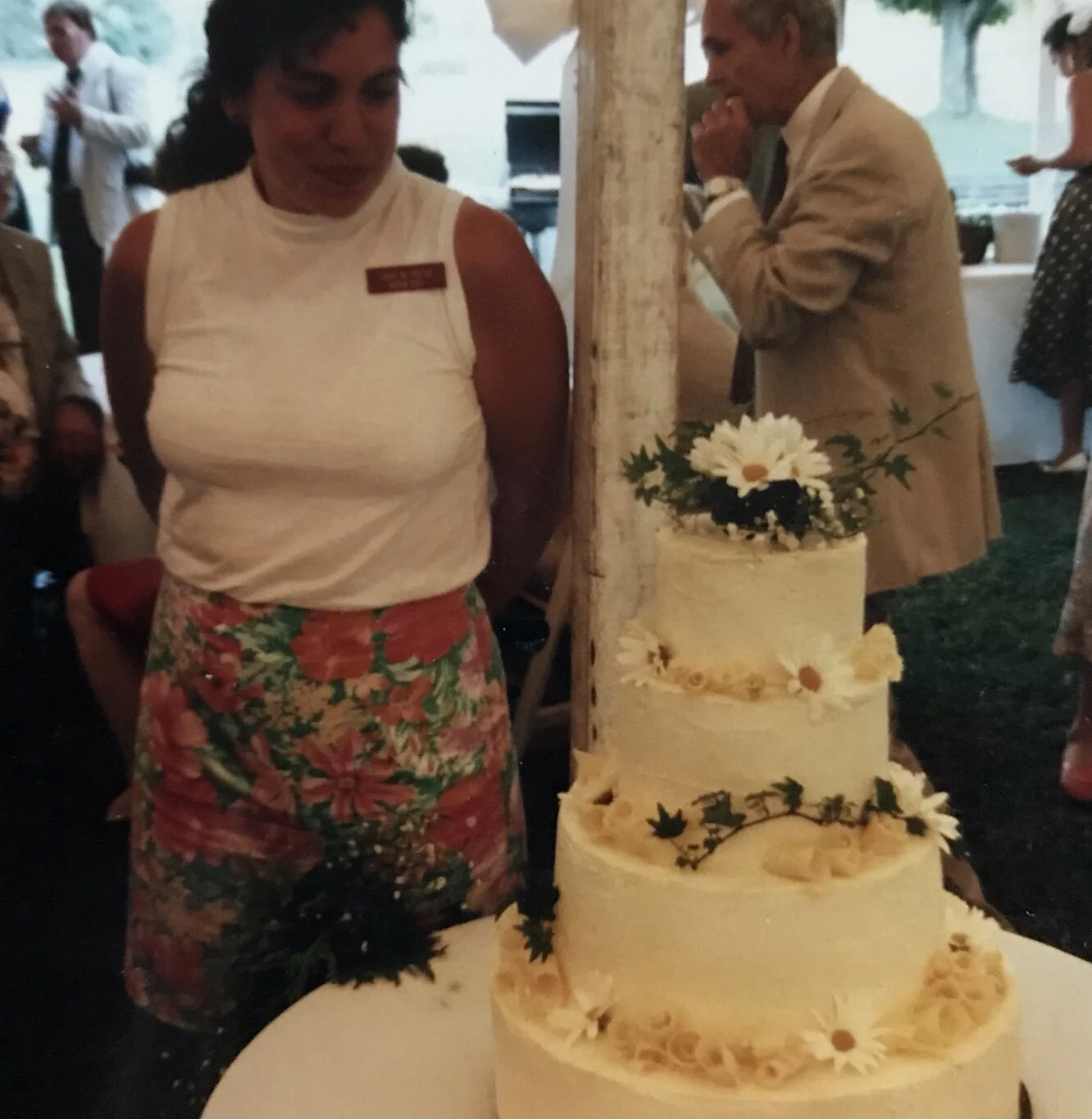 My very first wedding cake