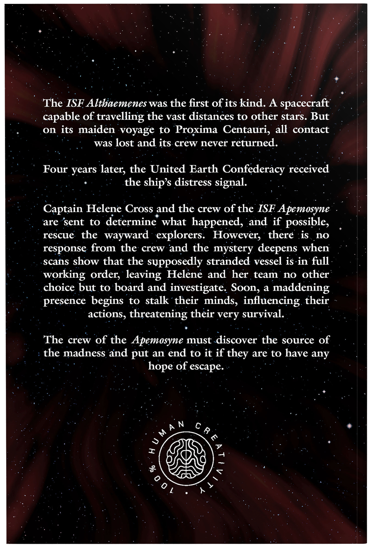 Back cover for The God Sun featuring the blurb.