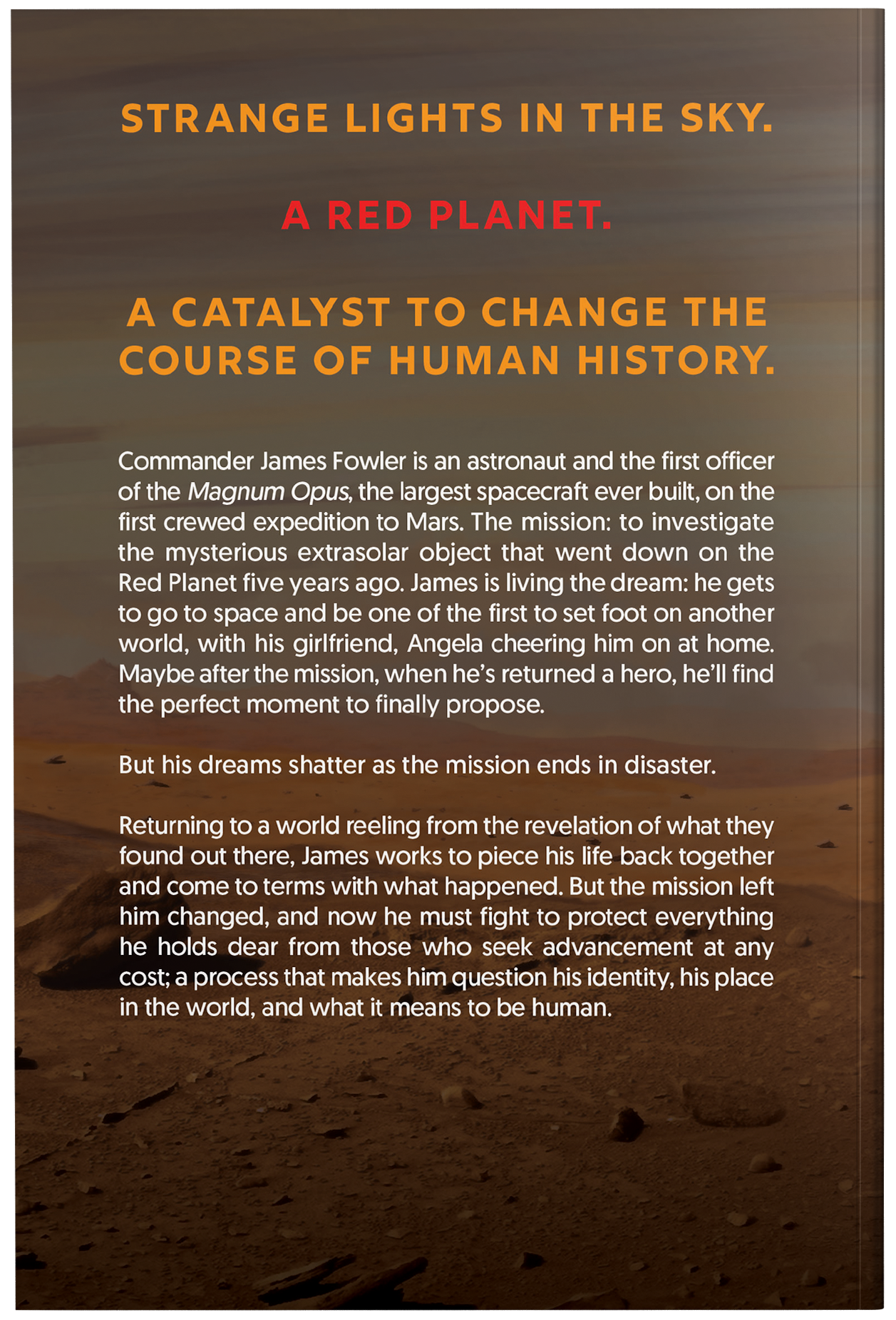 Back cover for From the Grave of the Gods featuring the blurb.