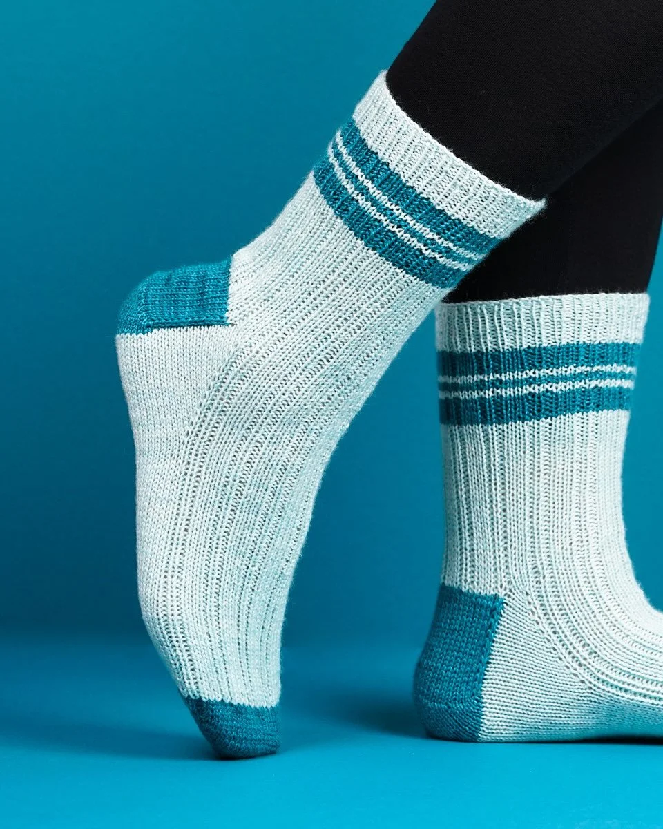 🩵📣SCHOOL SPIRIT📣🩵 is now available as part of my Socks of Wicked collection! Use code POPULAR to get the entire collection for ONLY $7 through the end of October!

This pattern is the PERFECT canvas to create socks in whatever your favorite schoo