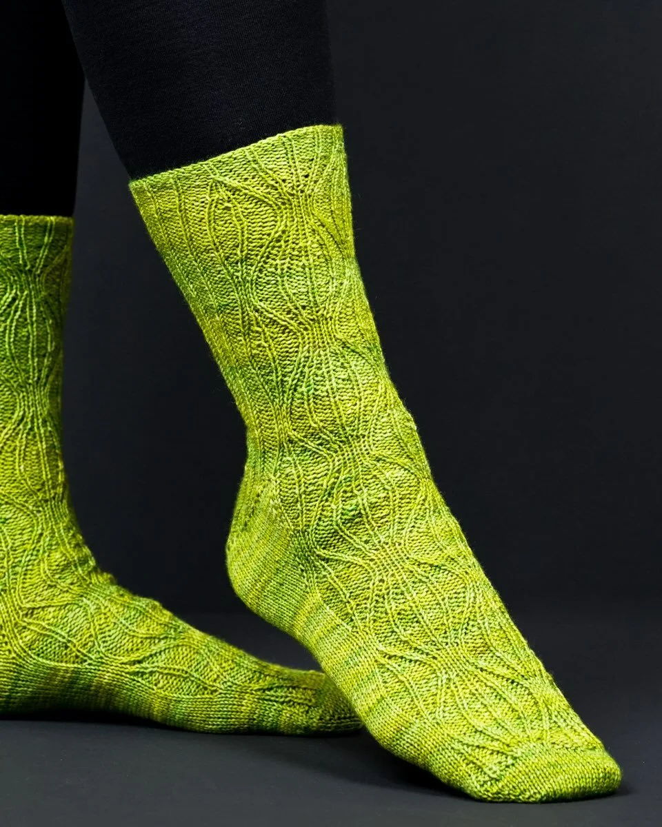 💫Among Friends💫 is the next pattern in my Socks of Guardians collection! 

Use code GALAXY to get the entire collection for ONLY $7 through October 31!

Gamora is a fiercely independent warrior, fighting to protect the universe while surrounded by 