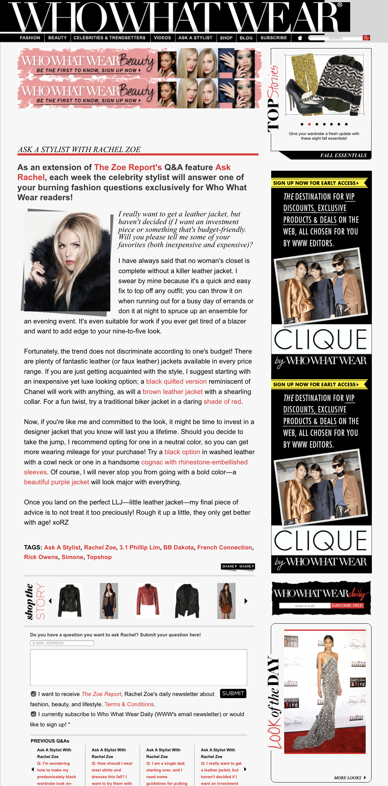 Ask a Stylist with Rachel Zoe - Leather Jacket:Who What Wear.PNG