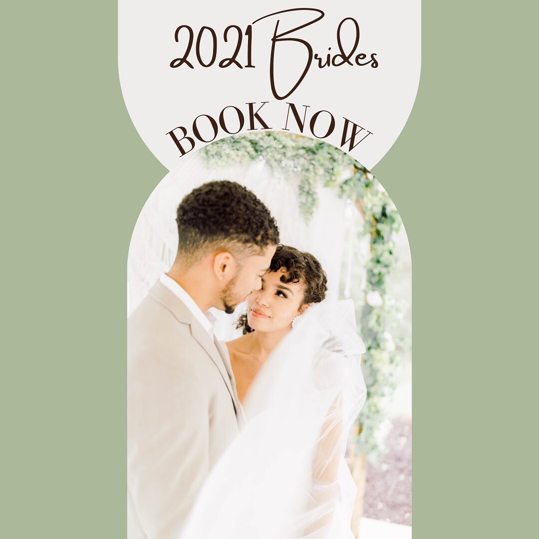 All you beautiful 2021 brides still deciding on a florist...book NOW!

Every weekend in 2021 is either already booked or has one or more inquiries. If you would like AbR to be your florist, hurry and reserve your date!  Reserving your date requires a