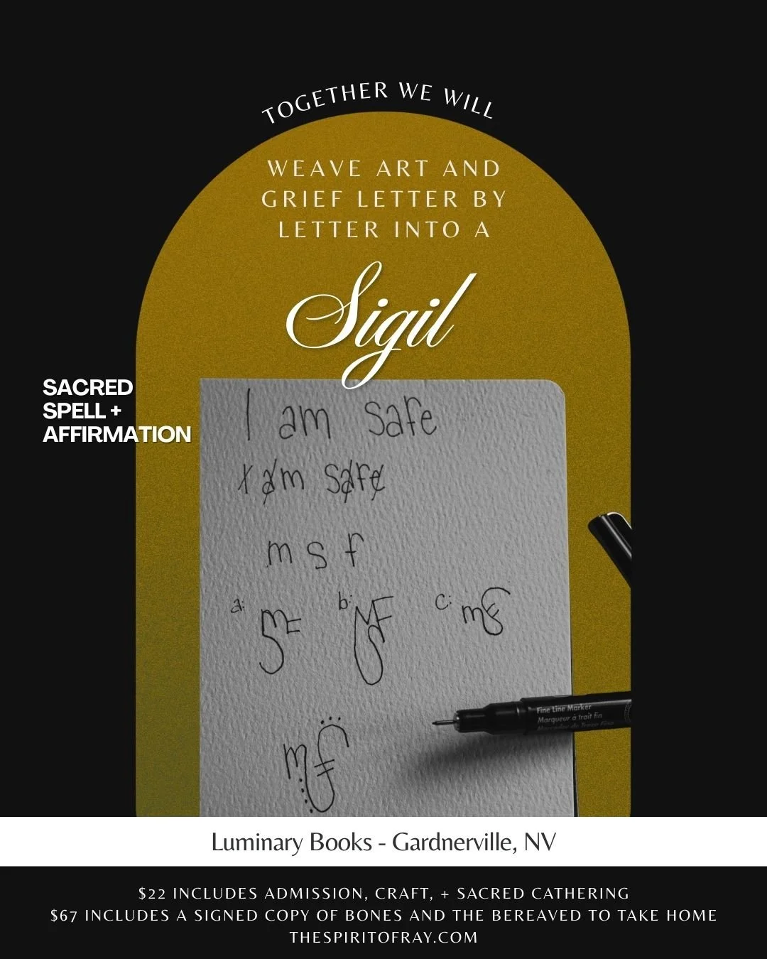 A Tender Room Tour: Sigil Making: Luminary Books