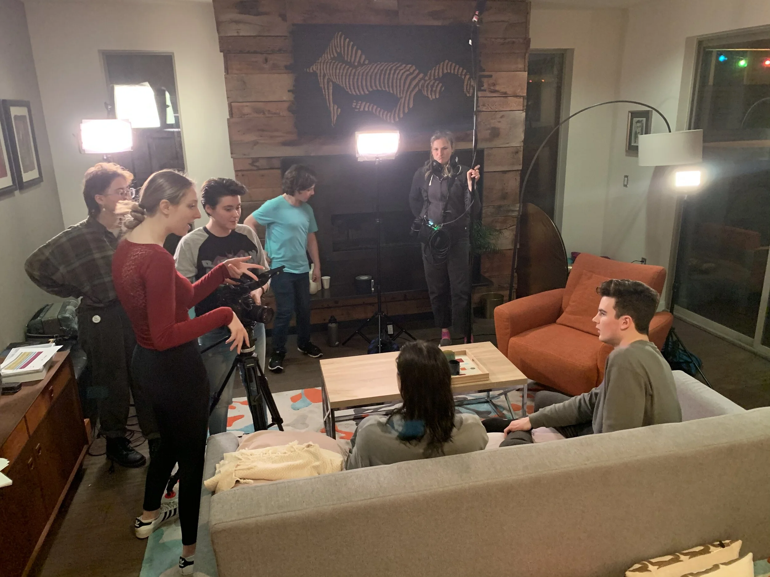 Directing "The Memory Card Film" by Lily Mehallick