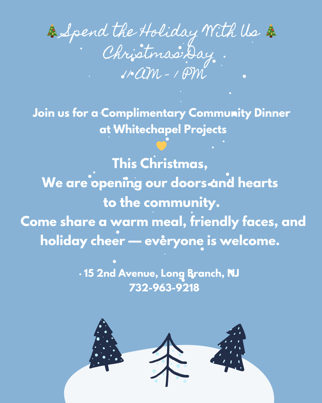 Christmas Day - Free Community Meal 11am - 1pm