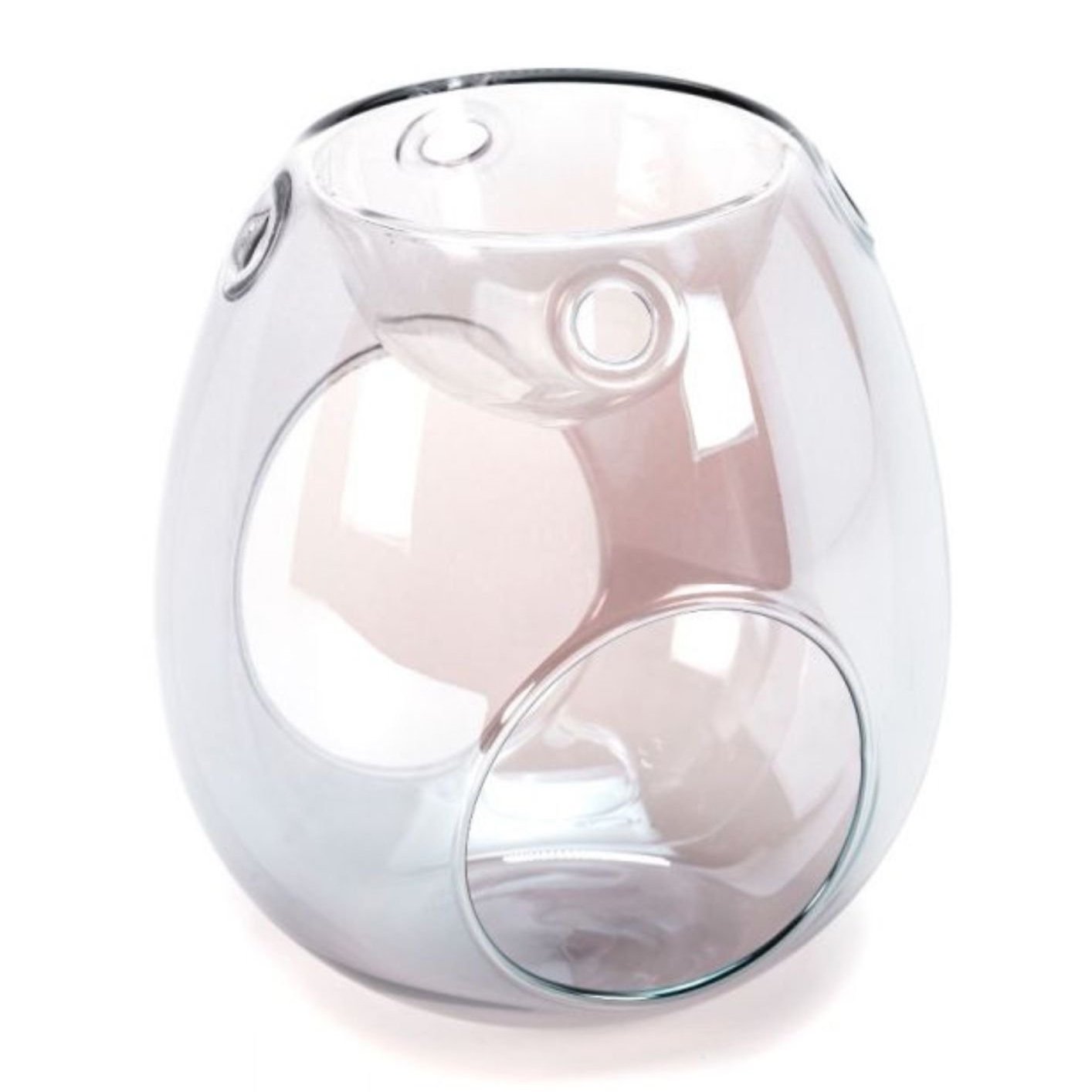 Yatlina Traditional glass diffuser pearl colour