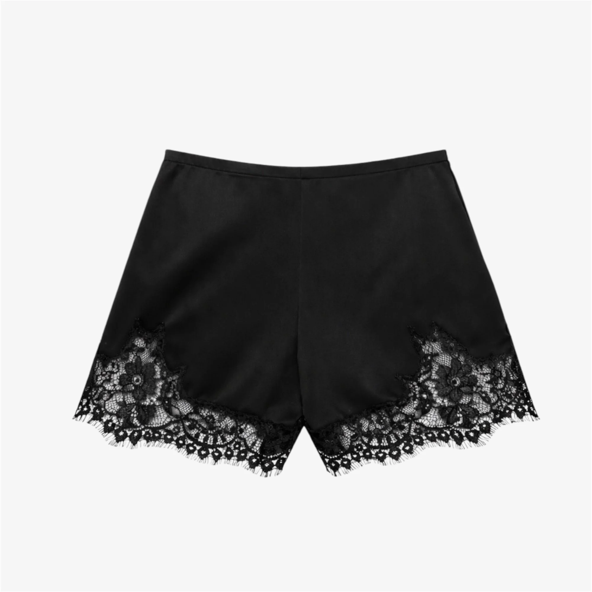 lace shorts