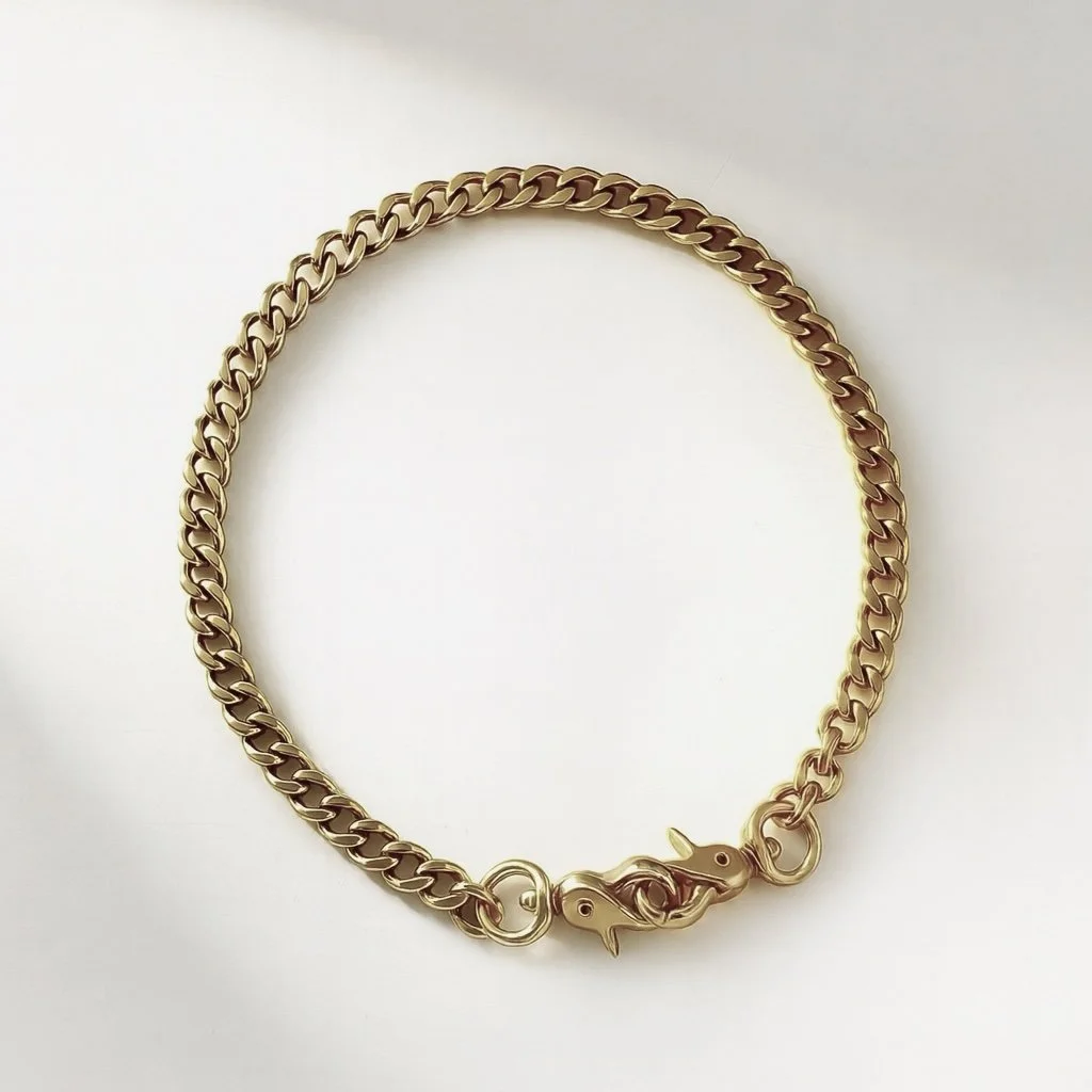 THE MINI CHAIN BRASS