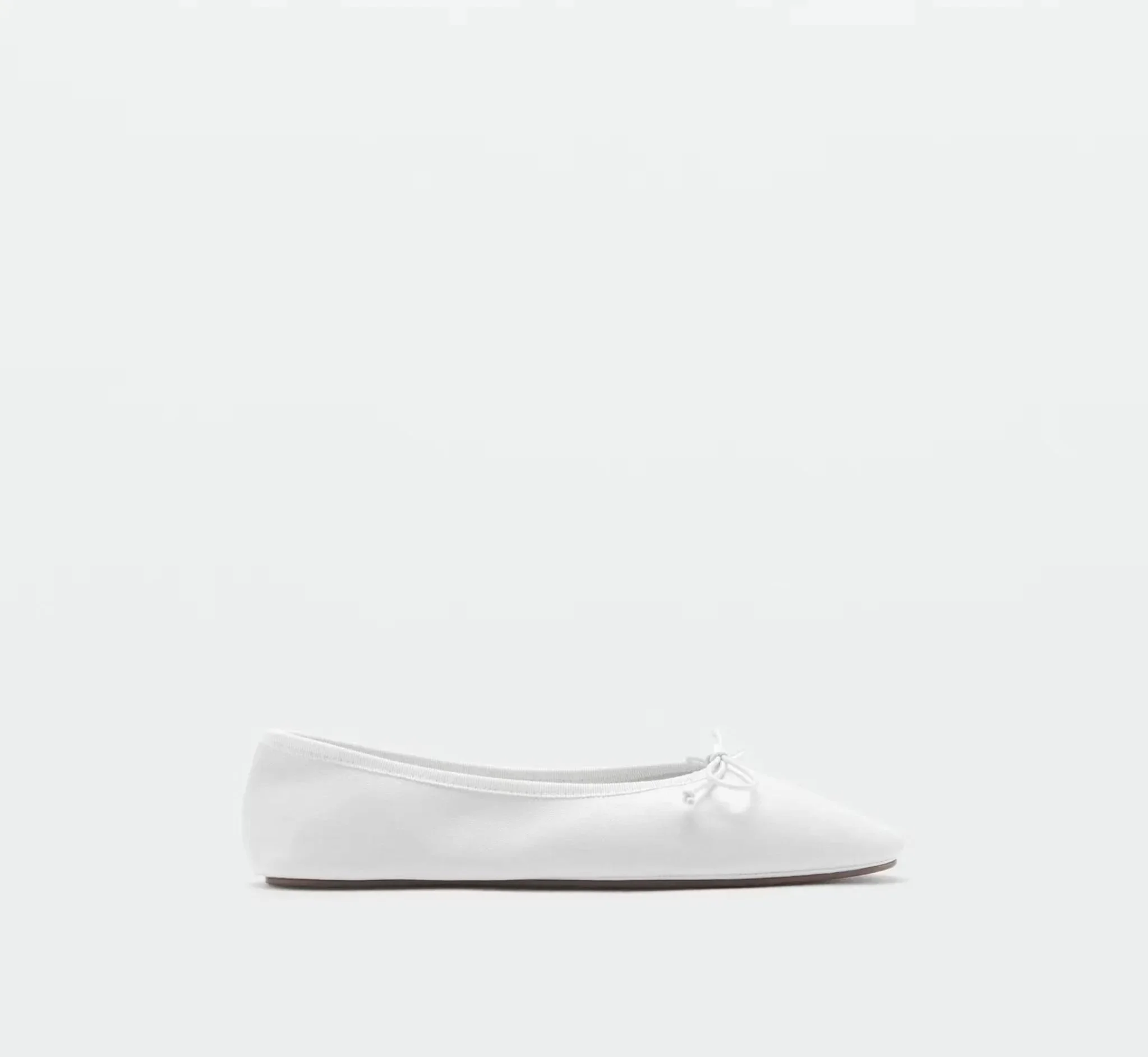 Ballet Flat White