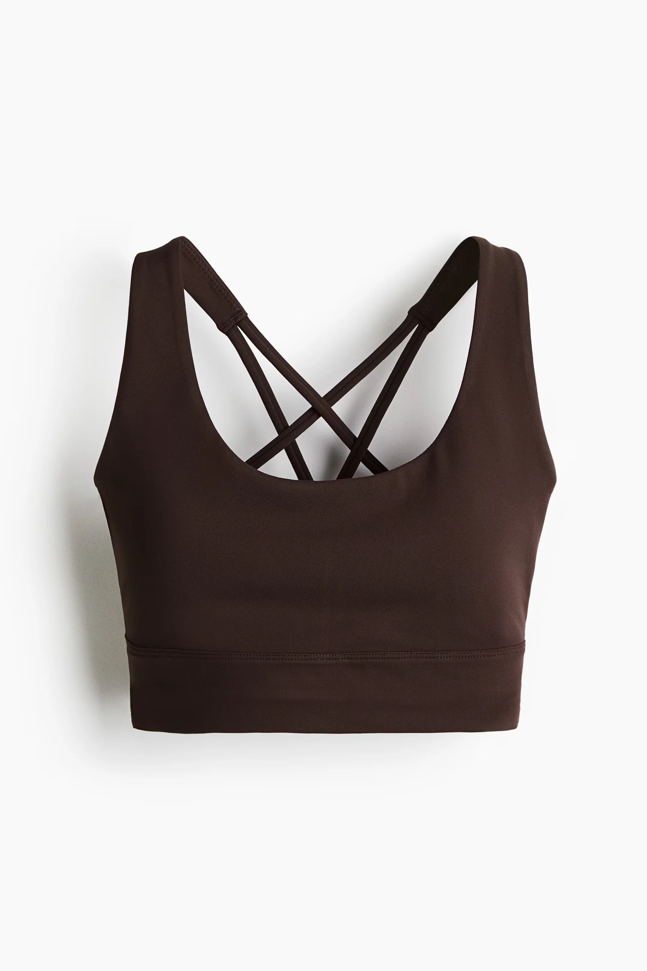 sports bra brown