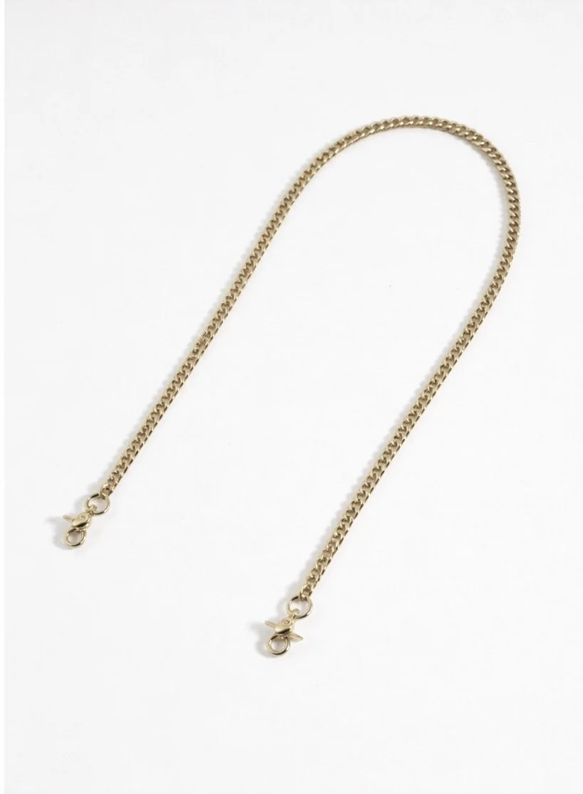 THE CHAIN CROSSBODY BRASS
