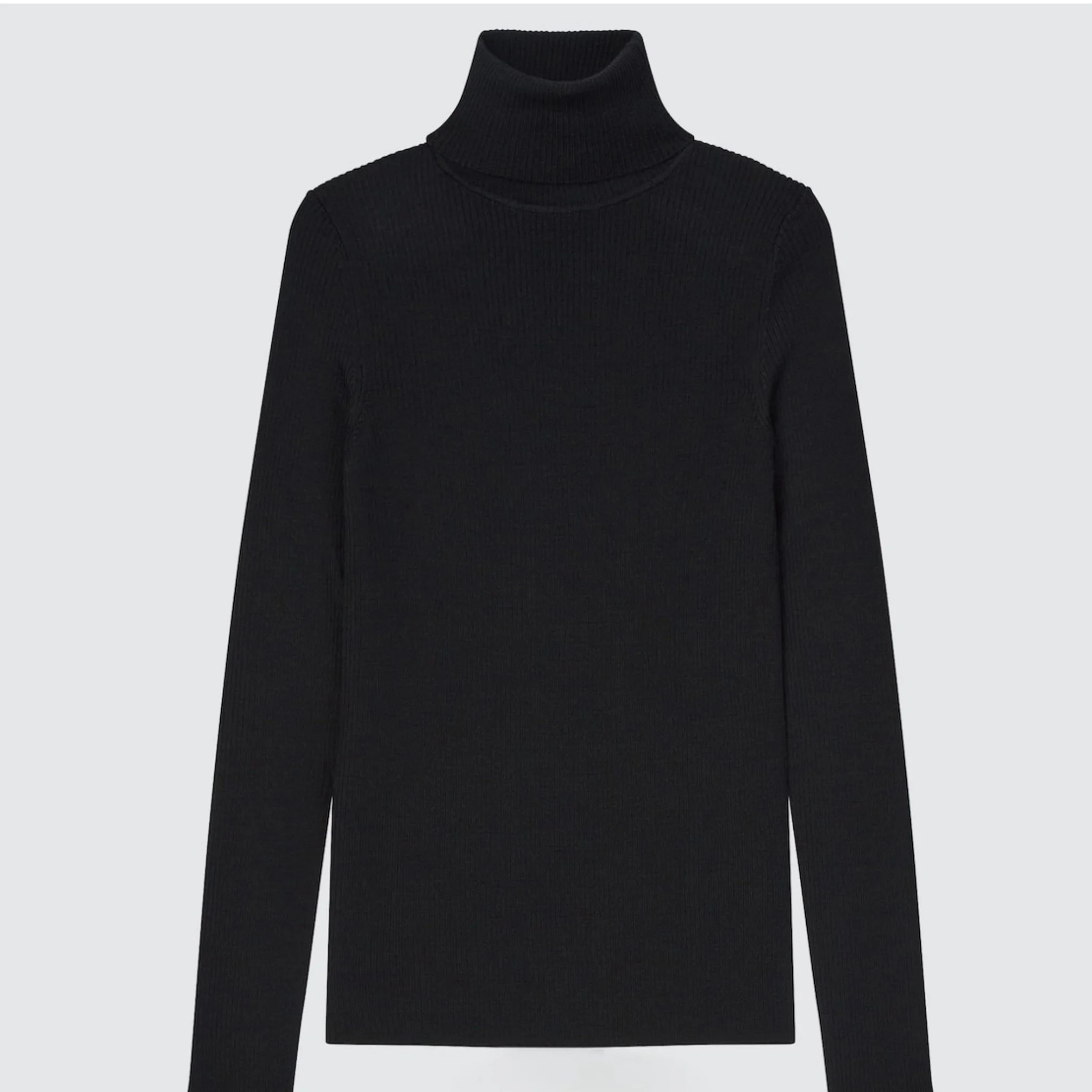 black turtle neck 