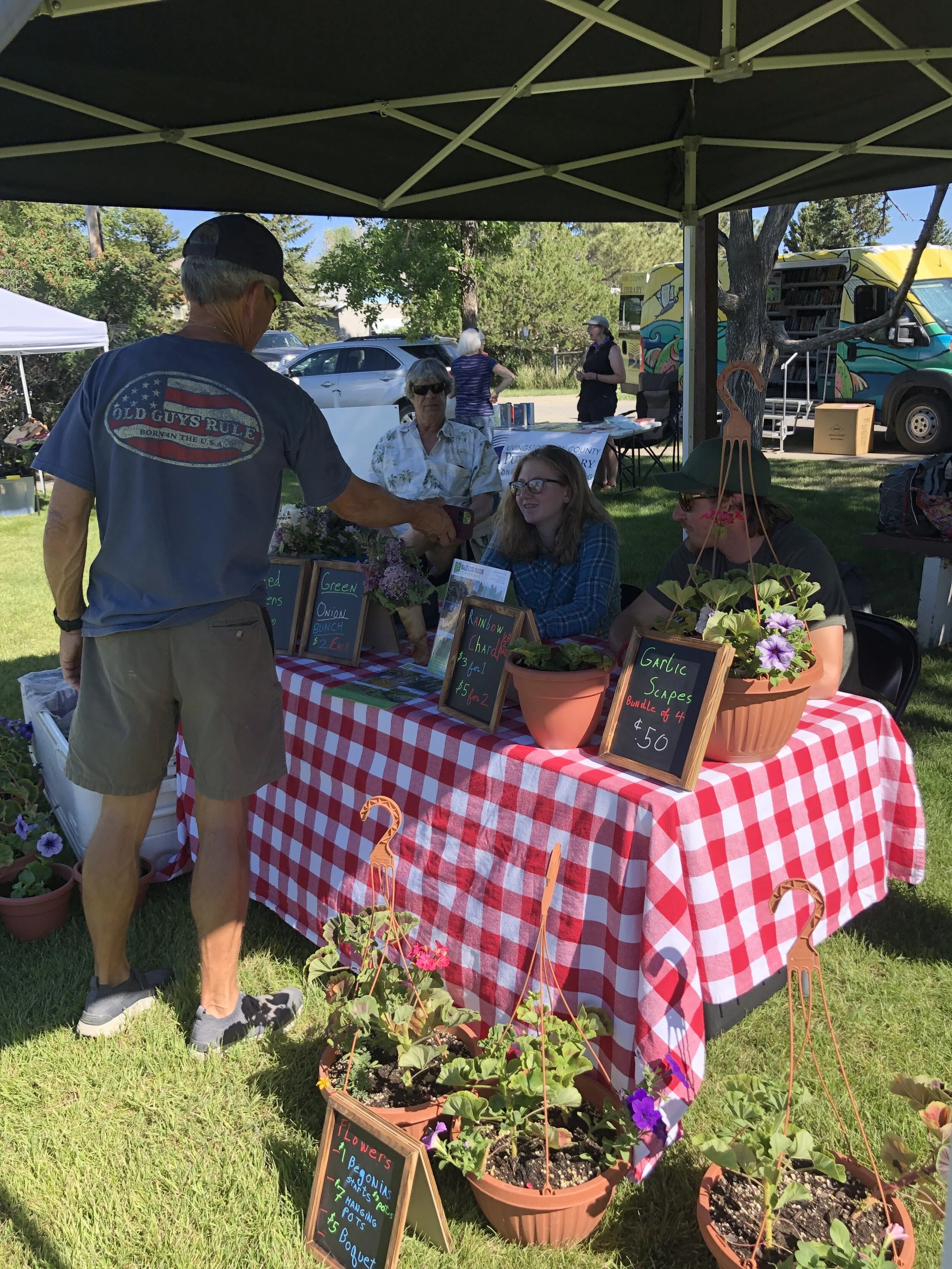 Visit us Monday’s at the Shields Valley Farmers Market!