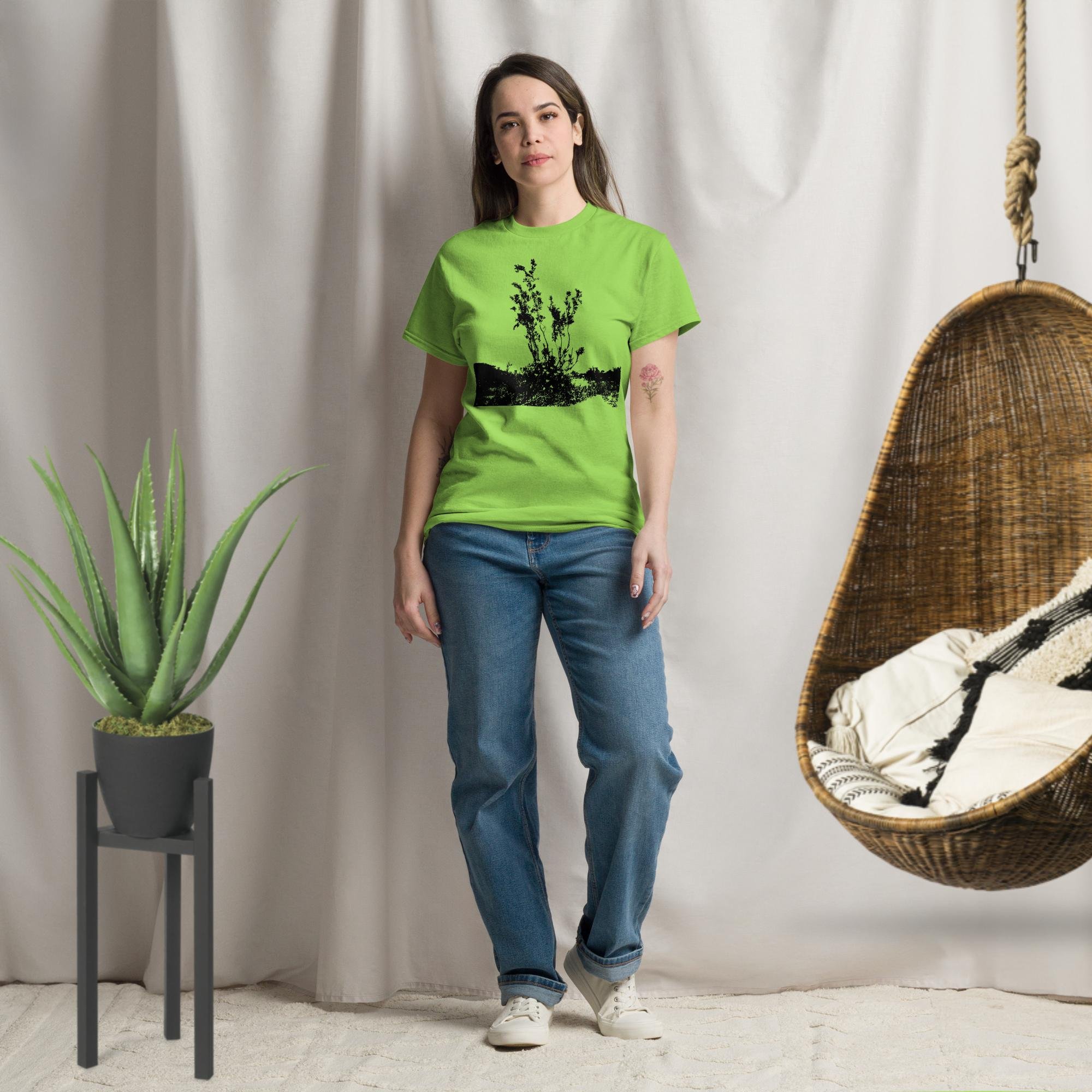 unisex-classic-tee-lime-front-67fca1f91337f.jpg