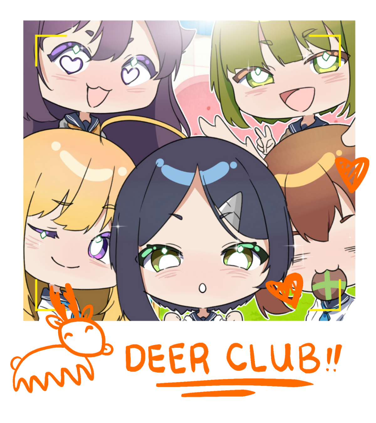 Deer Club Polaroid Pack [4x3.7 Print]