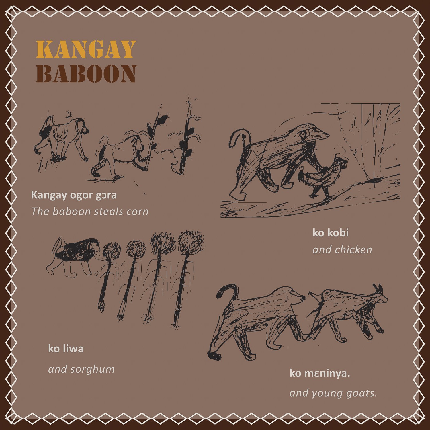 kangay = baboon