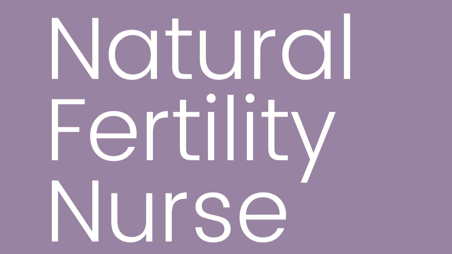 Natural Fertility Nurse
