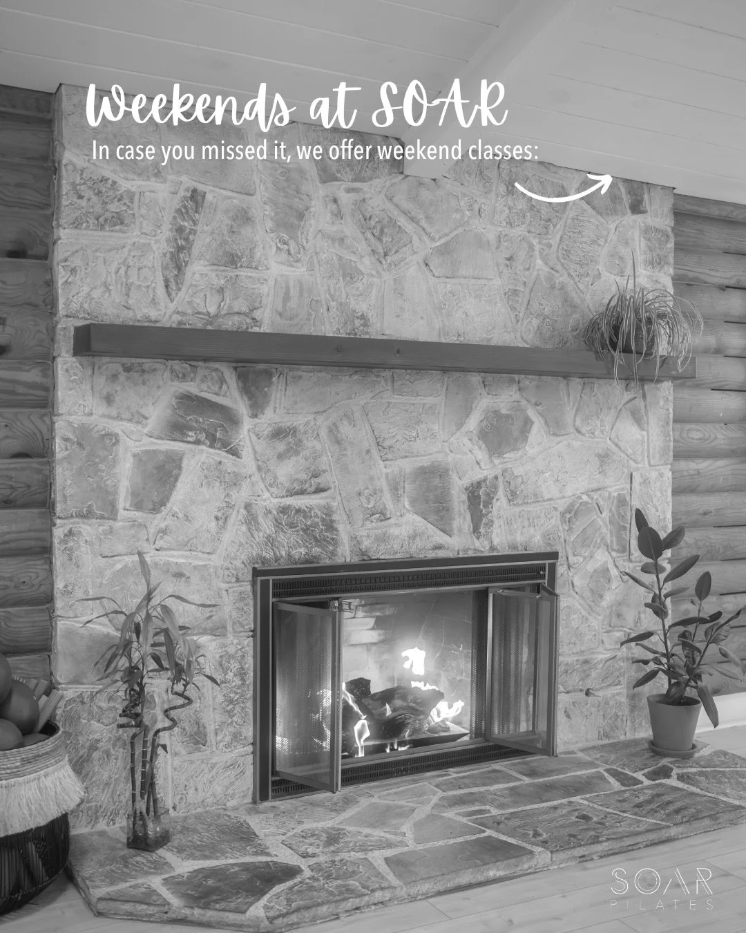 Your prefect weekend activity is here ☀️ In case you missed it, we have 6 weekend classes at SOAR 🩵 Join us this weekend and see what the fun is all about:

Saturday &amp; Sunday
8:15 am Reformer Flow
9:15 am Reformer Flow
10:30 am Reformer Fundamen