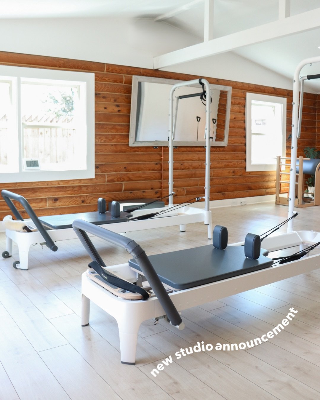 🚨&nbsp;New Studio Announcement ✨

Our private studio now has two @balanced_body Allegro 2 Towers, giving you even more room to move, learn and grow in your Pilates practice with your bestie.

This space was designed for private sessions and duets, w
