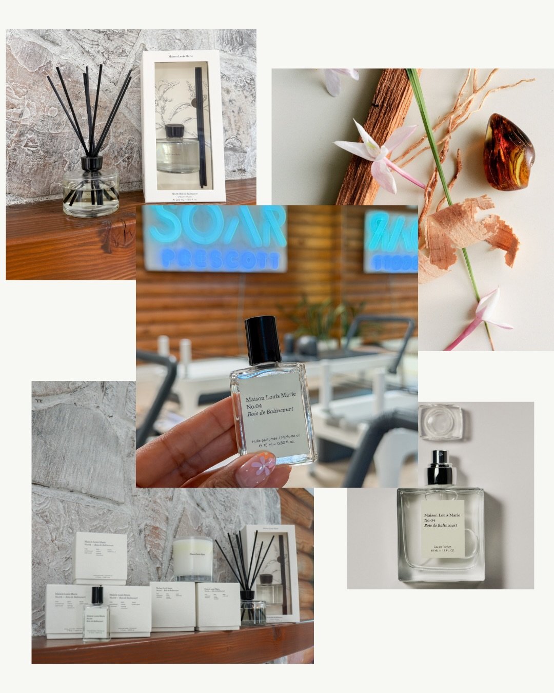 There&rsquo;s something about spring that welcomes a fresh start 🌿

A small ritual that helps you slow down, reset, and feel more present in your day.

One of our favorite ways to do that right now is with Maison Louis Marie No.4 Bois de Balincourt.