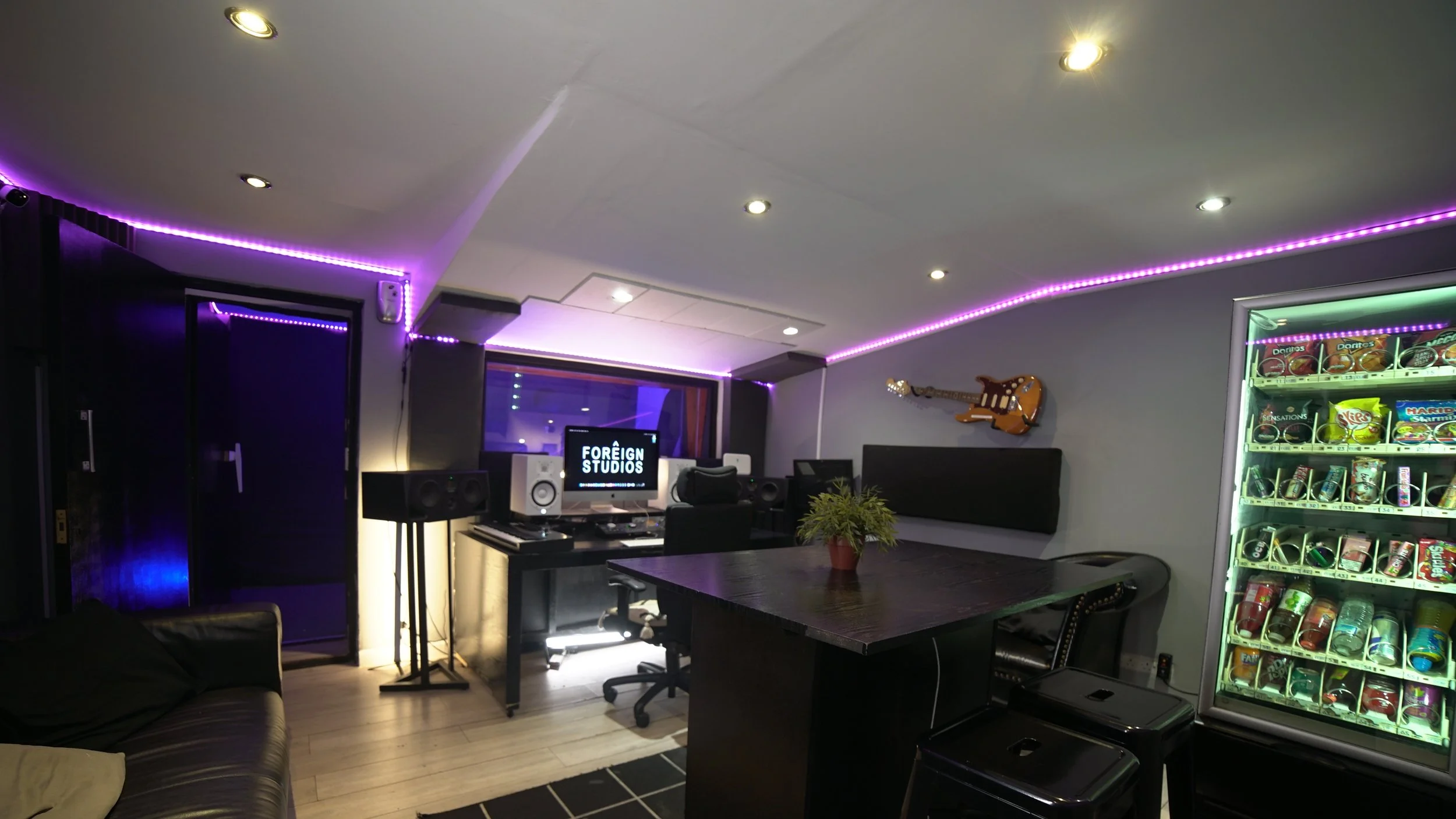 Main room Foreign Studio recording studio in Tottenham Hale North London