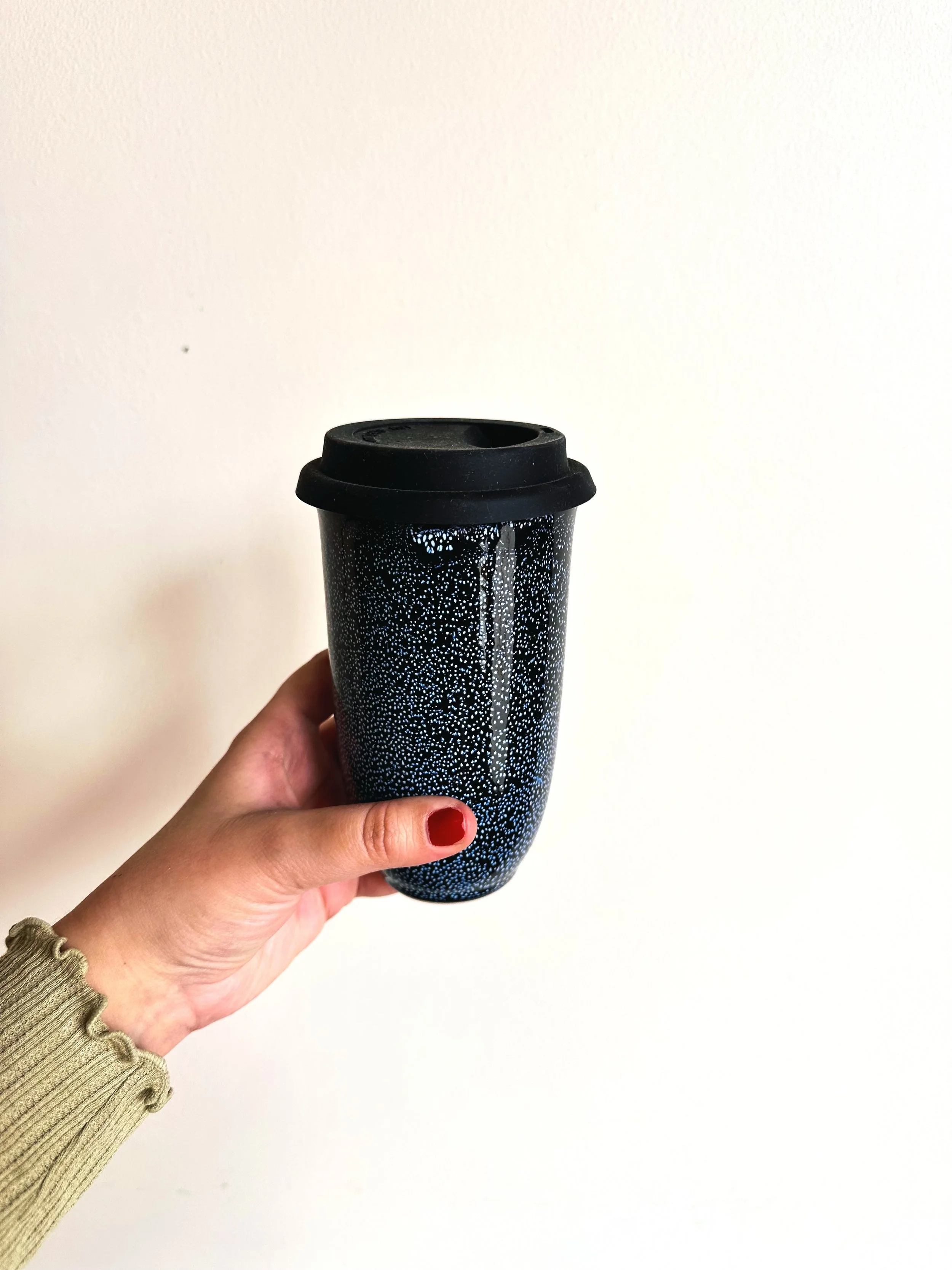 Abyss Ceramic Travel Cup 16oz | Reusable Coffee Cup