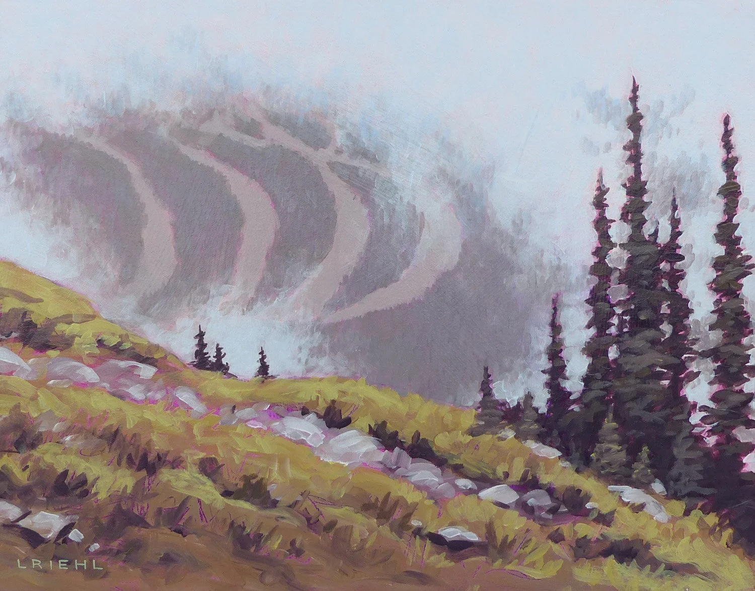 In My Dreams, 14x18" (sold)