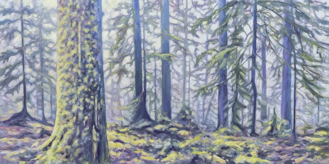 You Are Not Alone, 24x48" oil (sold)